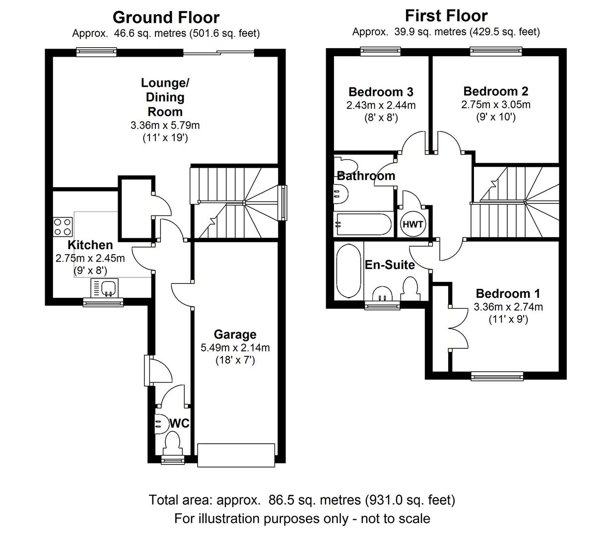 3 Bedrooms Semi-detached house to rent in Hammonds Ridge, Burgess Hill RH15