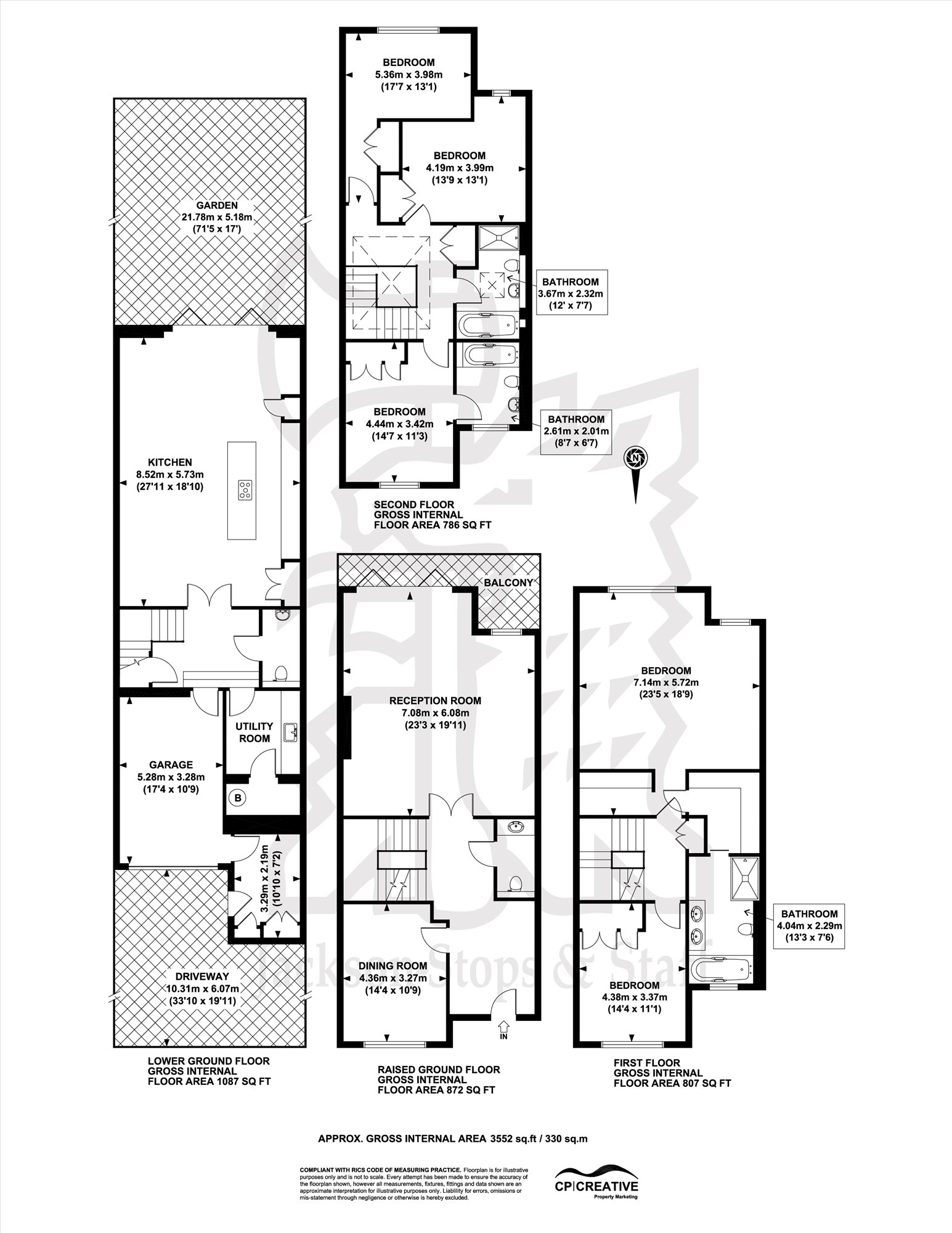 28, Queensmere Road, London floorplan