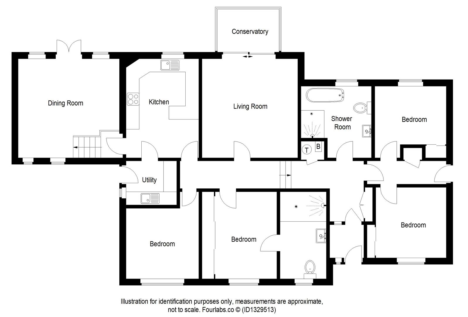 8, Prestonhall Road, Glenrothes floorplan
