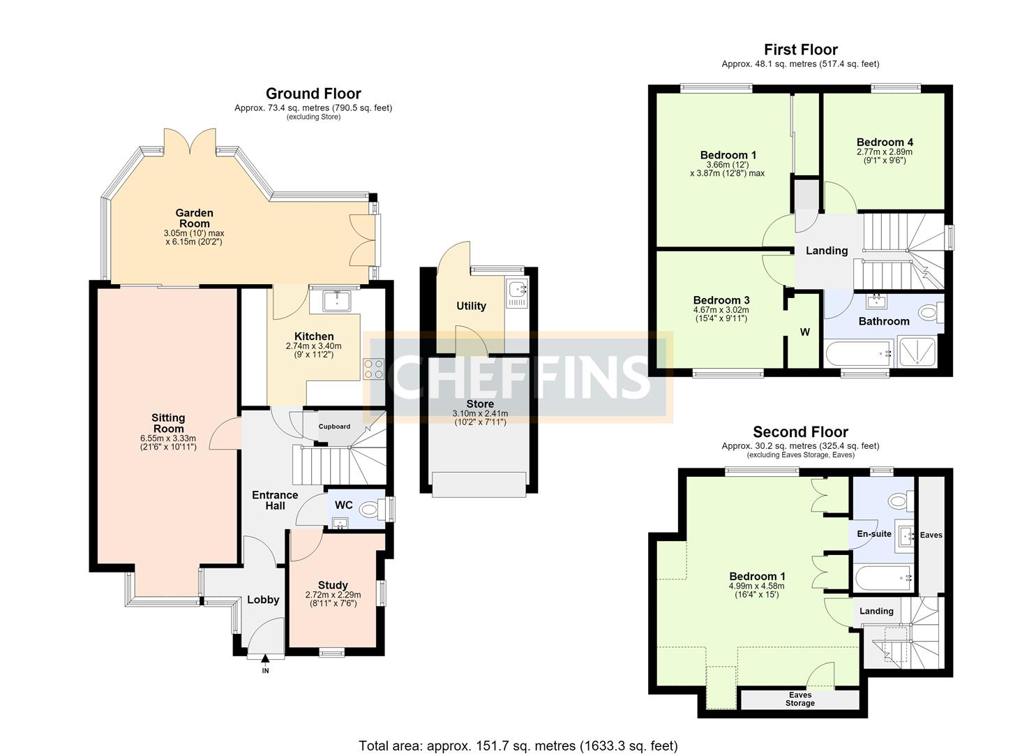 36, Lingrey Court, Cambridge floorplan