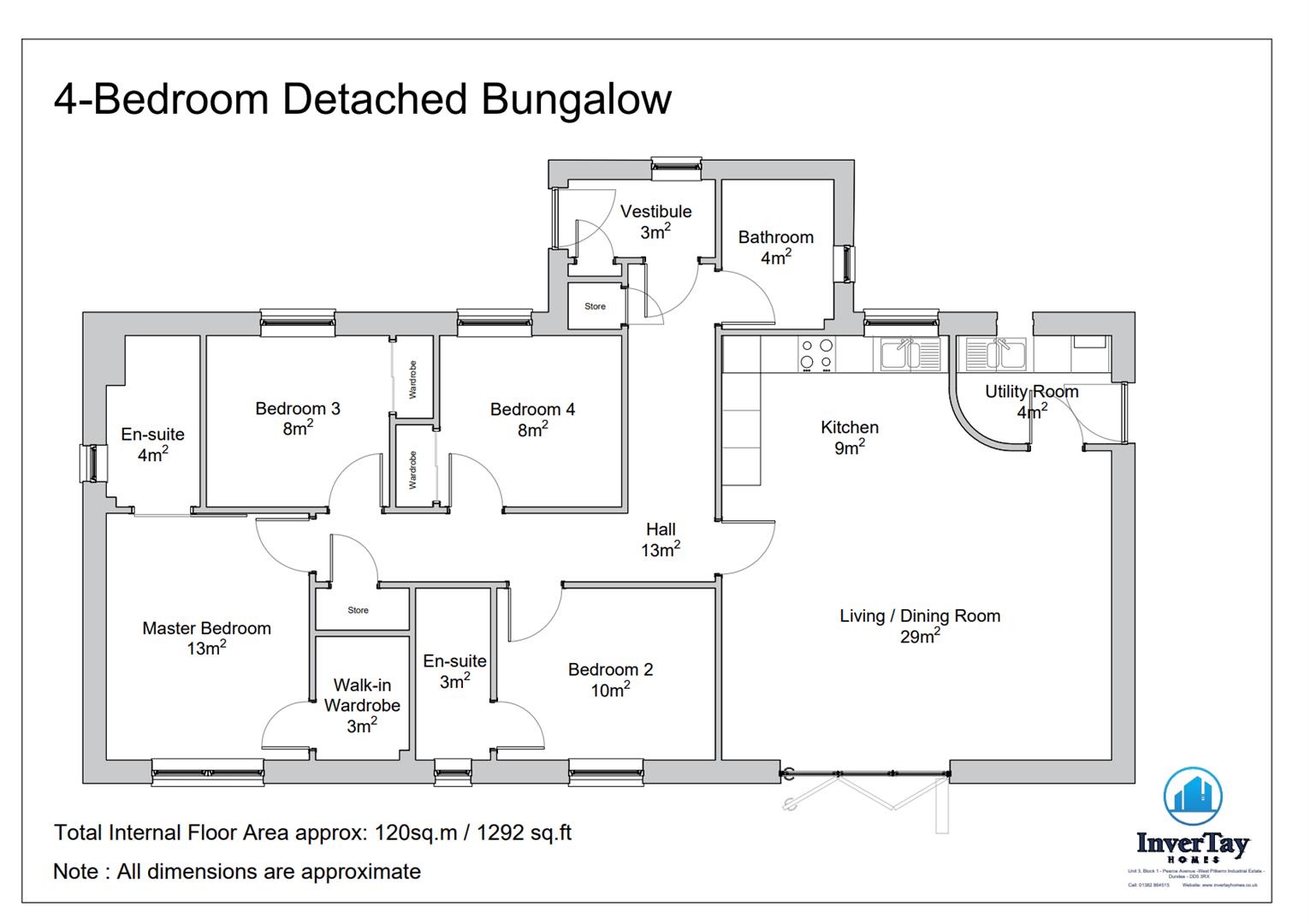 6, Summerfield Gardens, Dundee floorplan
