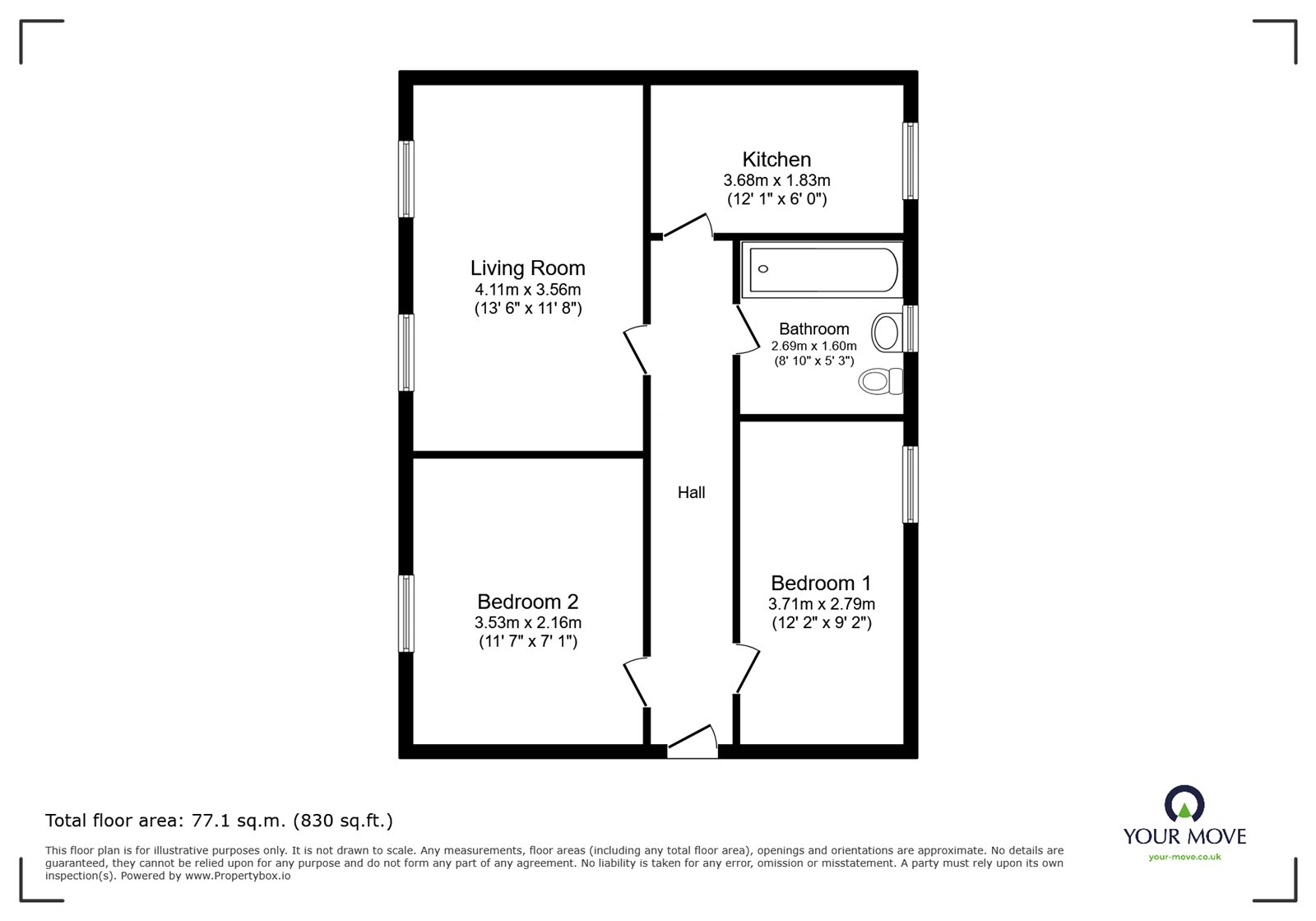 Station Road, Leicestershire floorplan