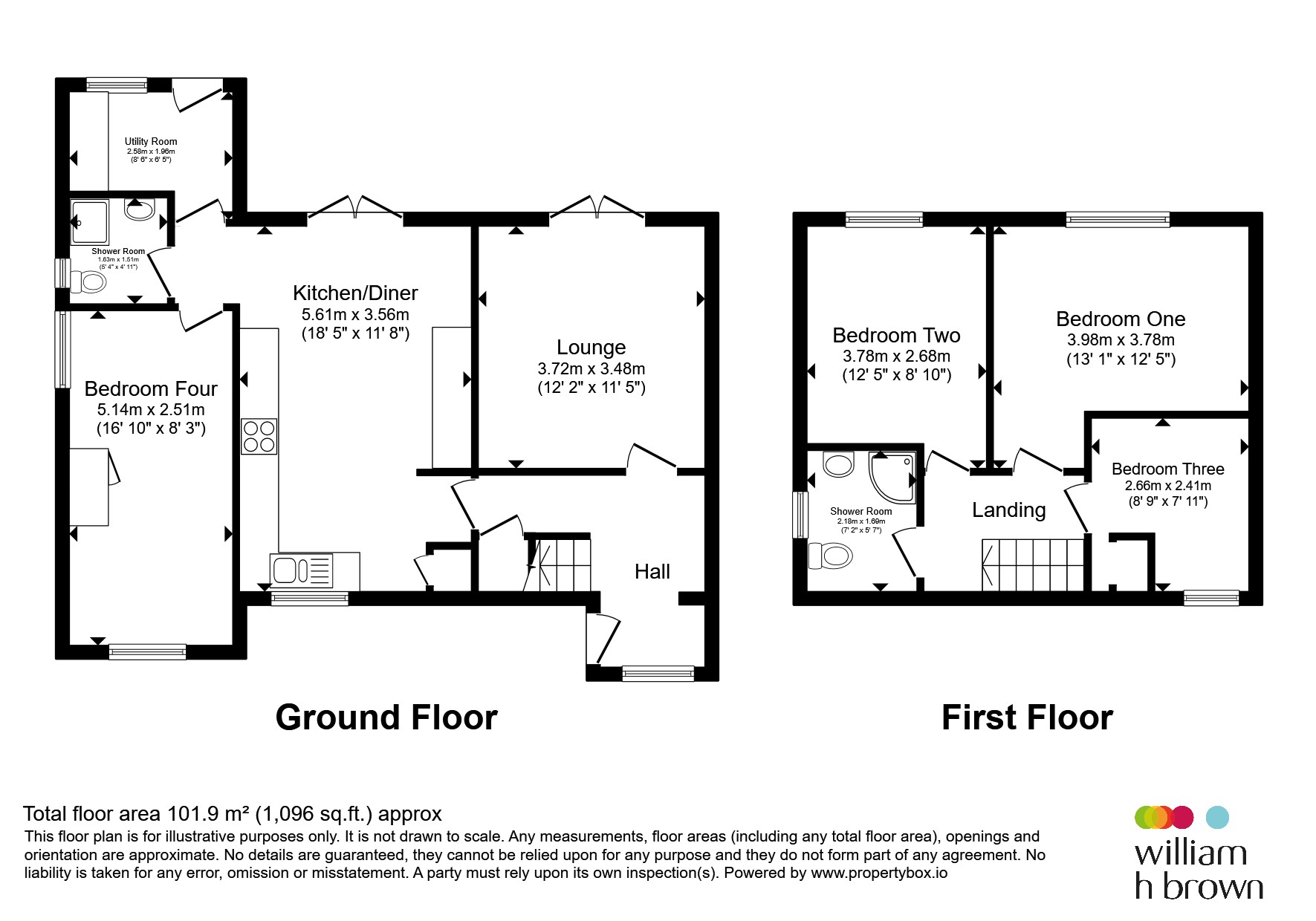25, Barrons Green, Royston floorplan