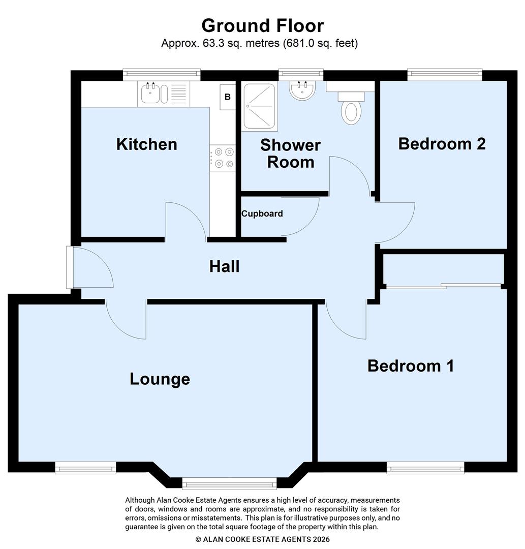 4, Chartwell Court, Leeds floorplan
