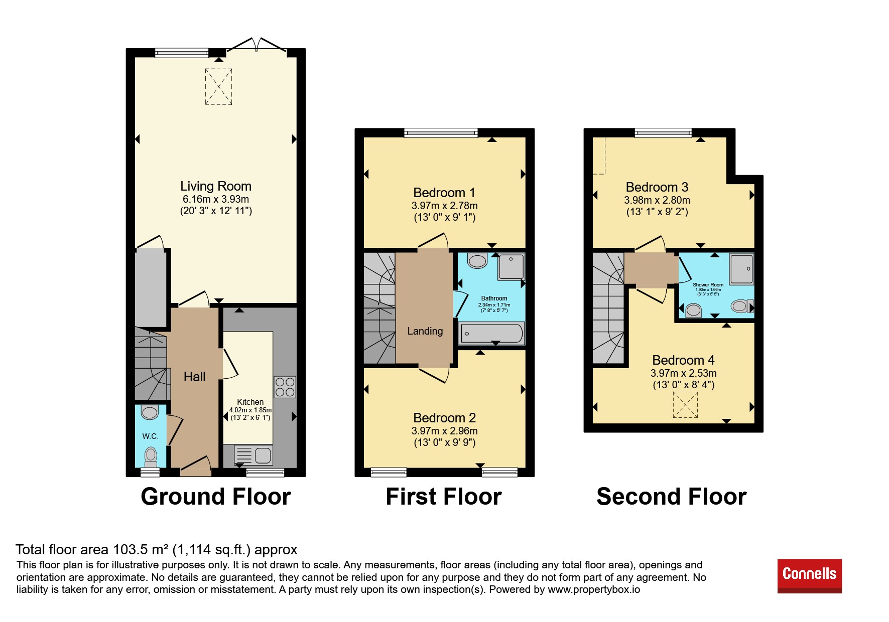 London Road, Bristol floorplan