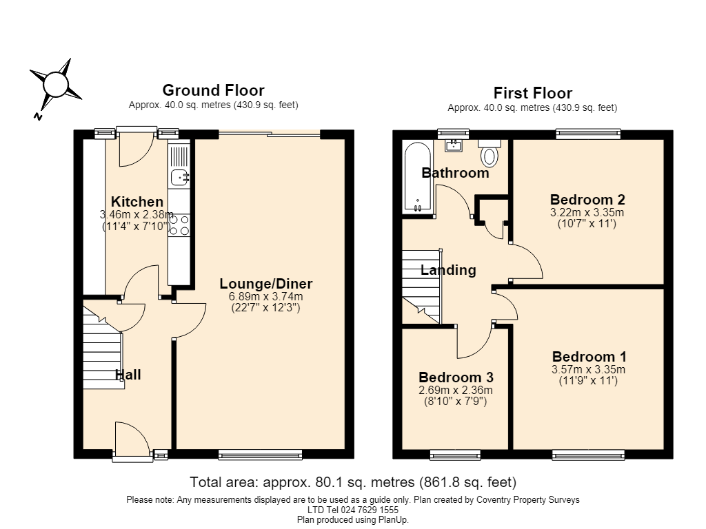 56, Mellowship Road, Coventry floorplan