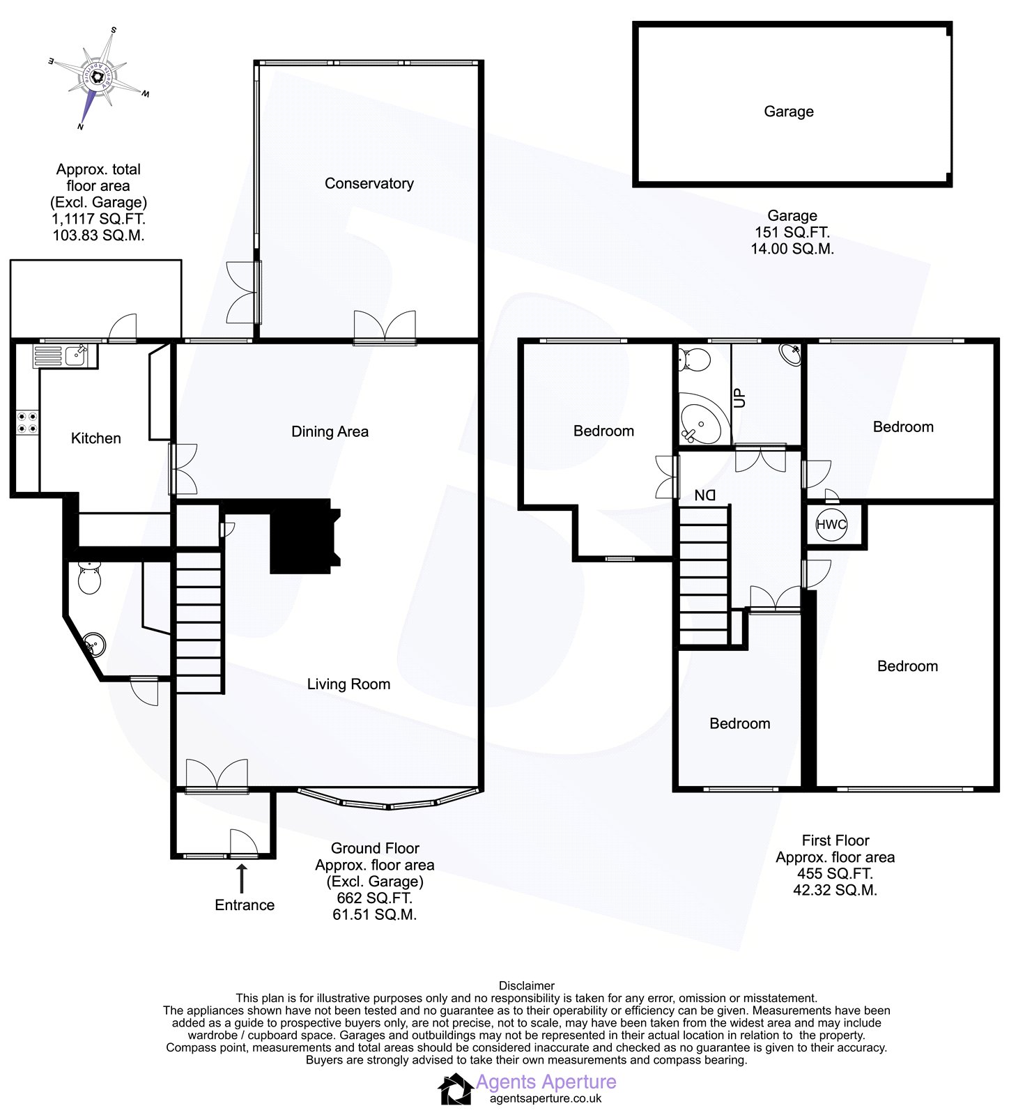 16, Browne Close, Romford floorplan