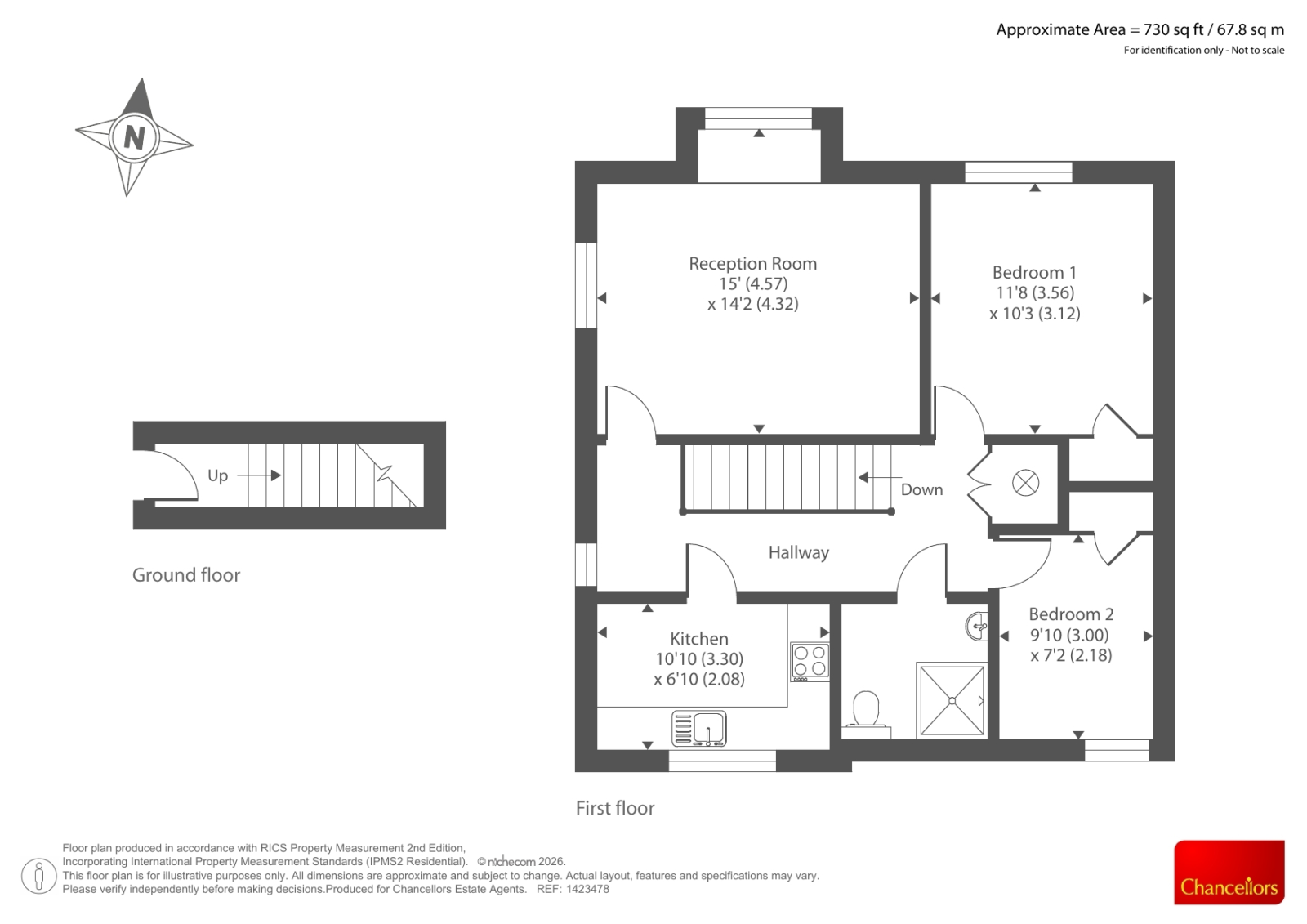 4, Stuart Court, Amersham floorplan