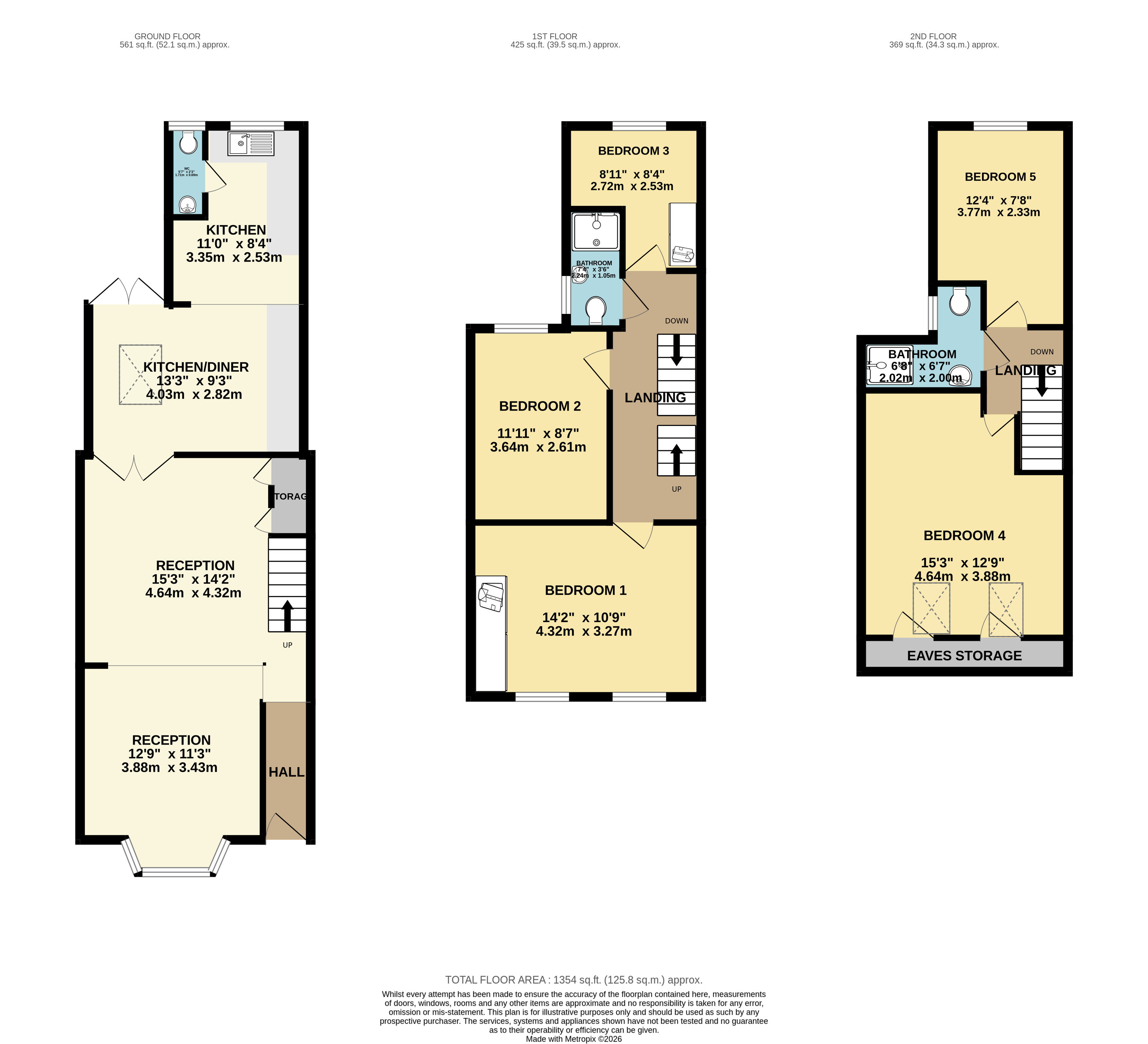 126, Meads Lane, Seven Kings floorplan