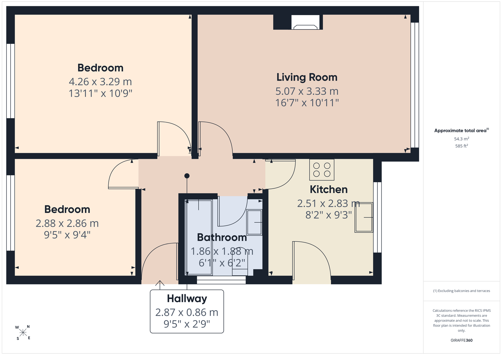 68, Primley Park, Paignton floorplan