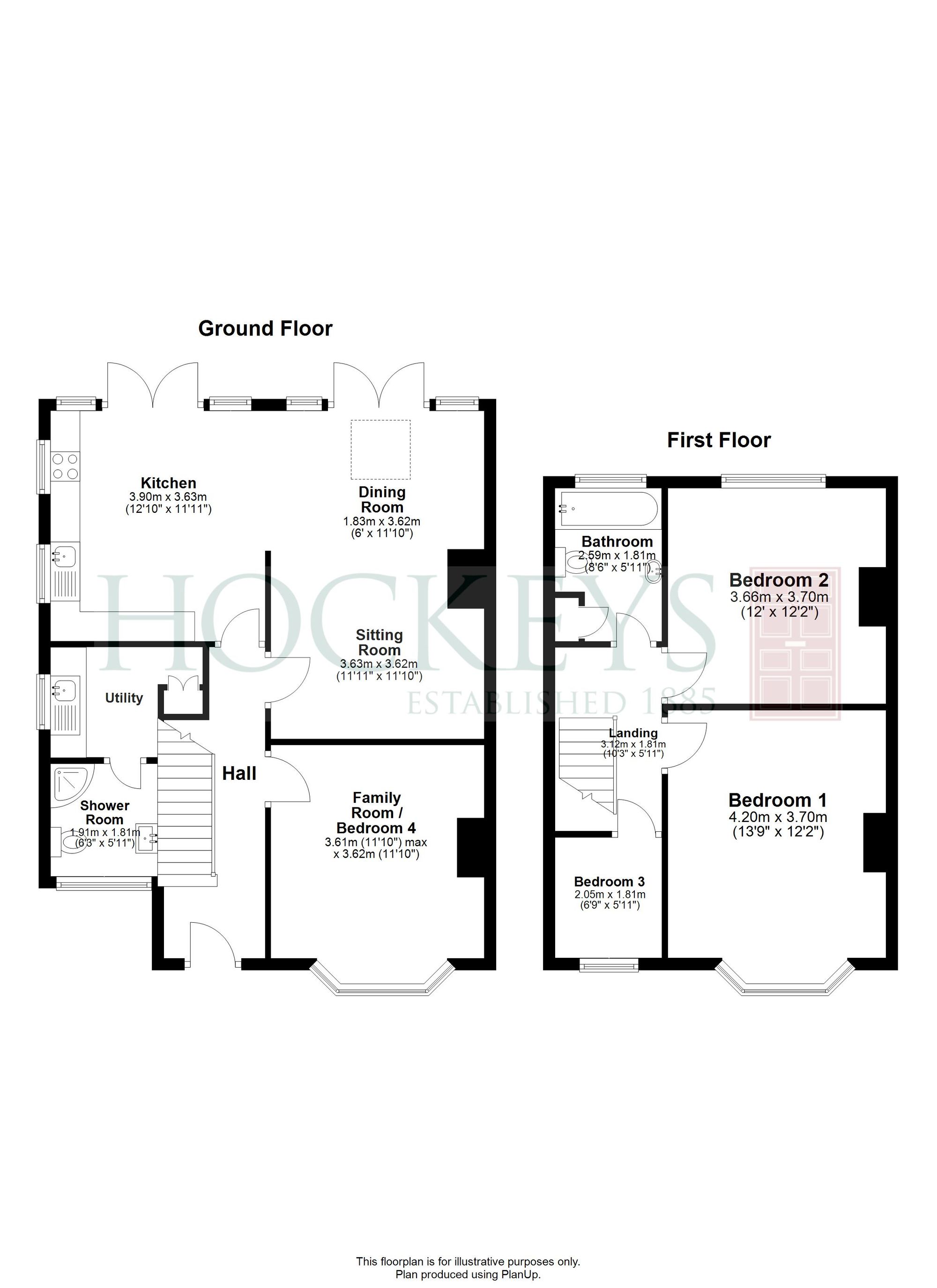 90 Ashley Road, Newmarket floorplan
