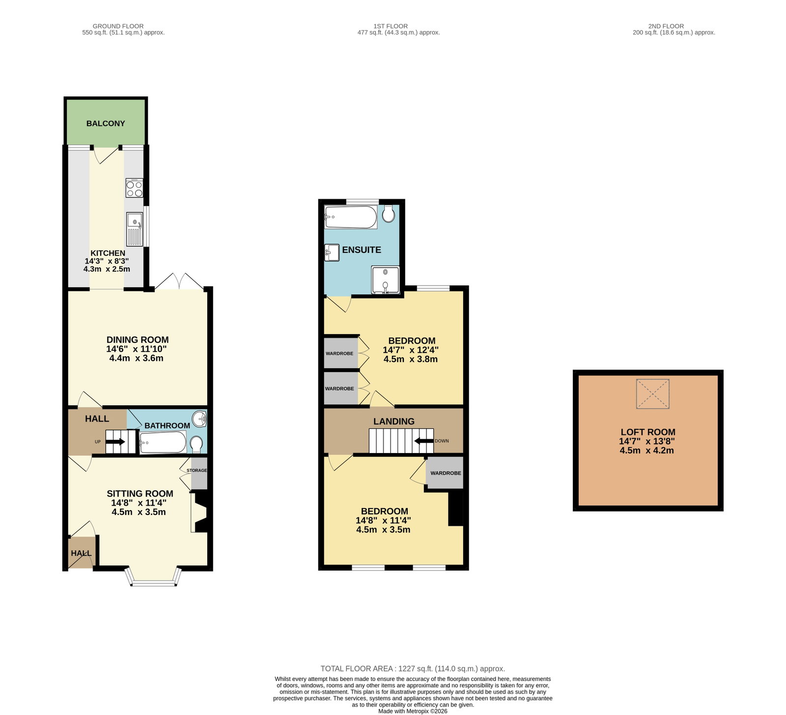 47, Lower Wyche Road, Malvern floorplan