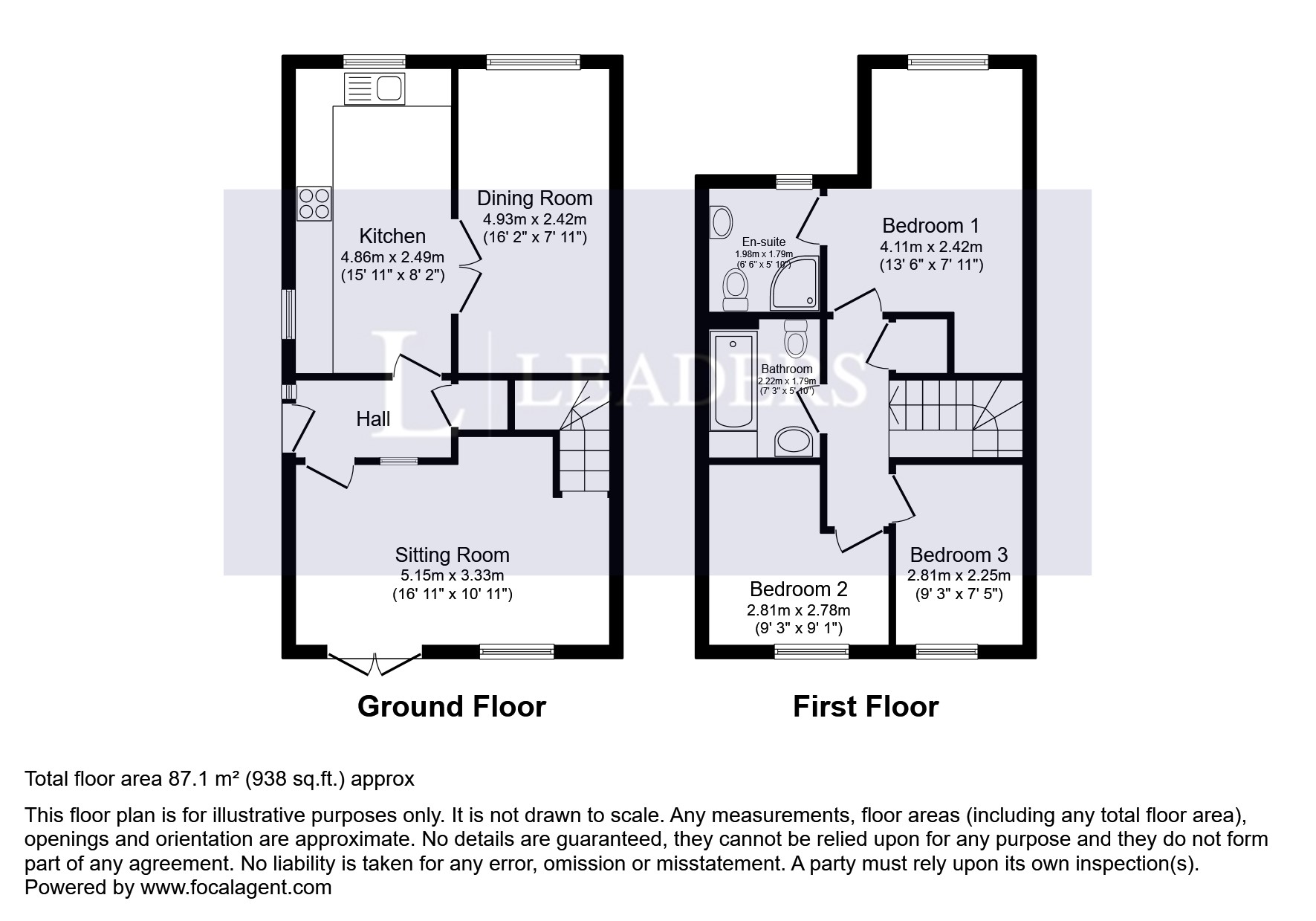 1C, Knighton Road, Knighton Road floorplan