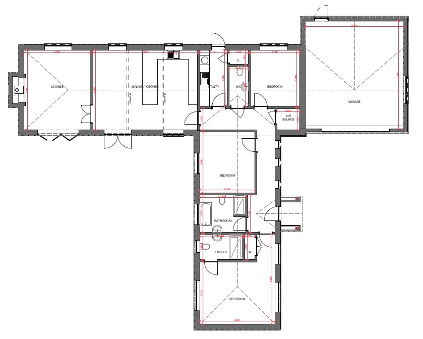 Plot 1, The Street, Rockland All Saints NR17, 3 bedroom bungalow for