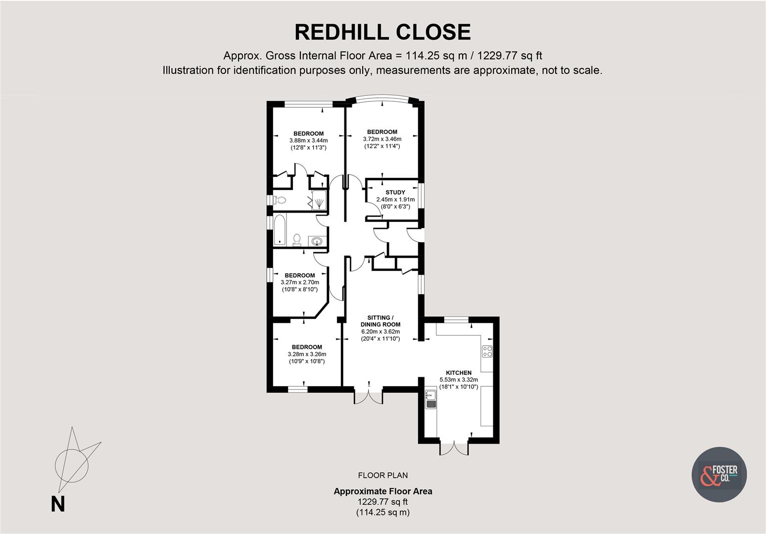 9., Redhill Close, Brighton floorplan