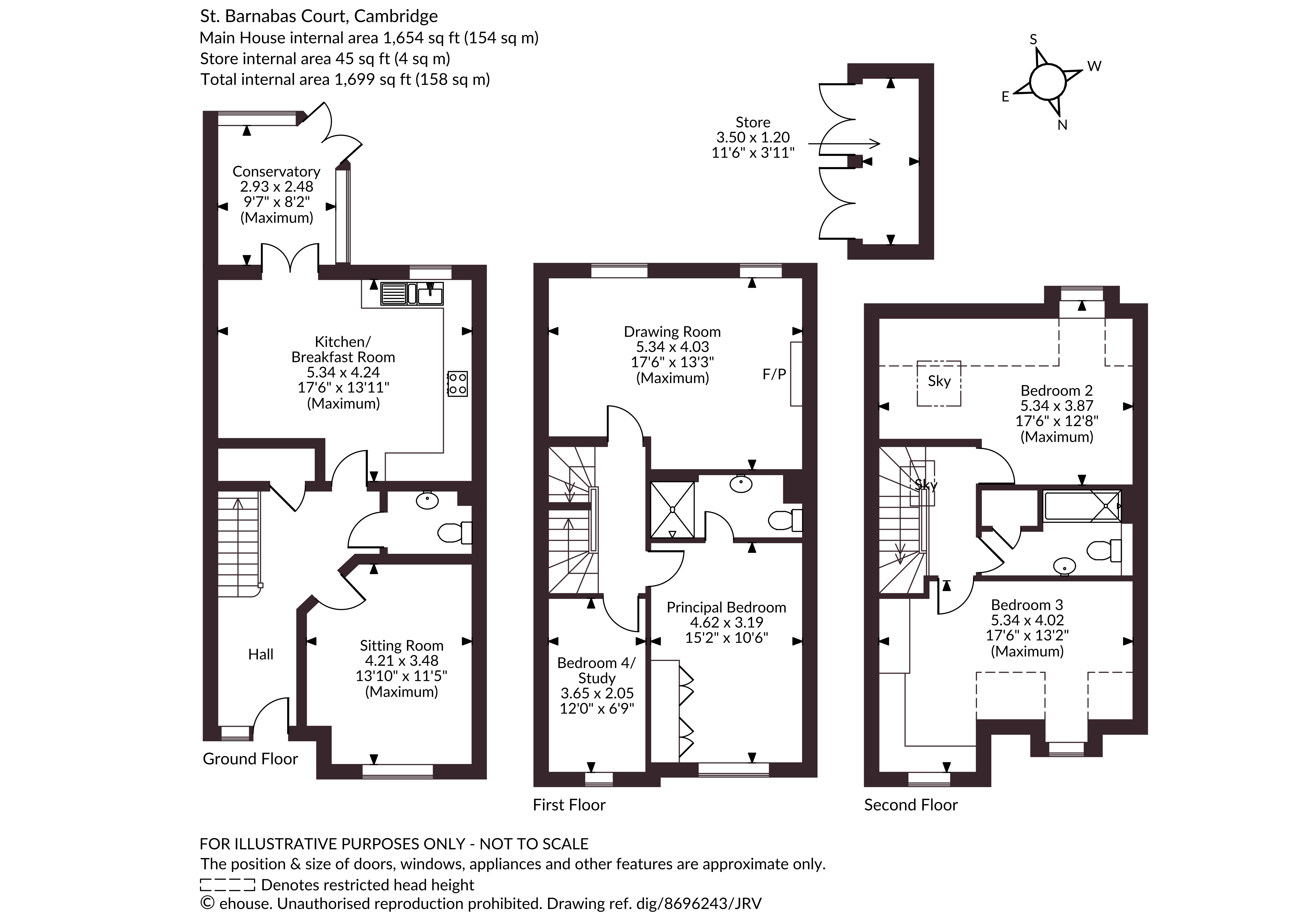 9, St. Barnabas Court, Cambridgeshire floorplan