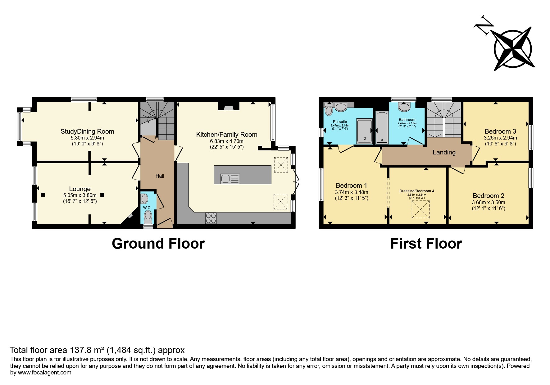 2b, Clothall Road, Baldock floorplan