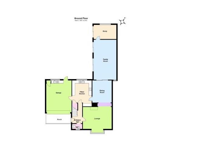 4 bed detached house for sale in Dalmally, Church Hill, Plumtree