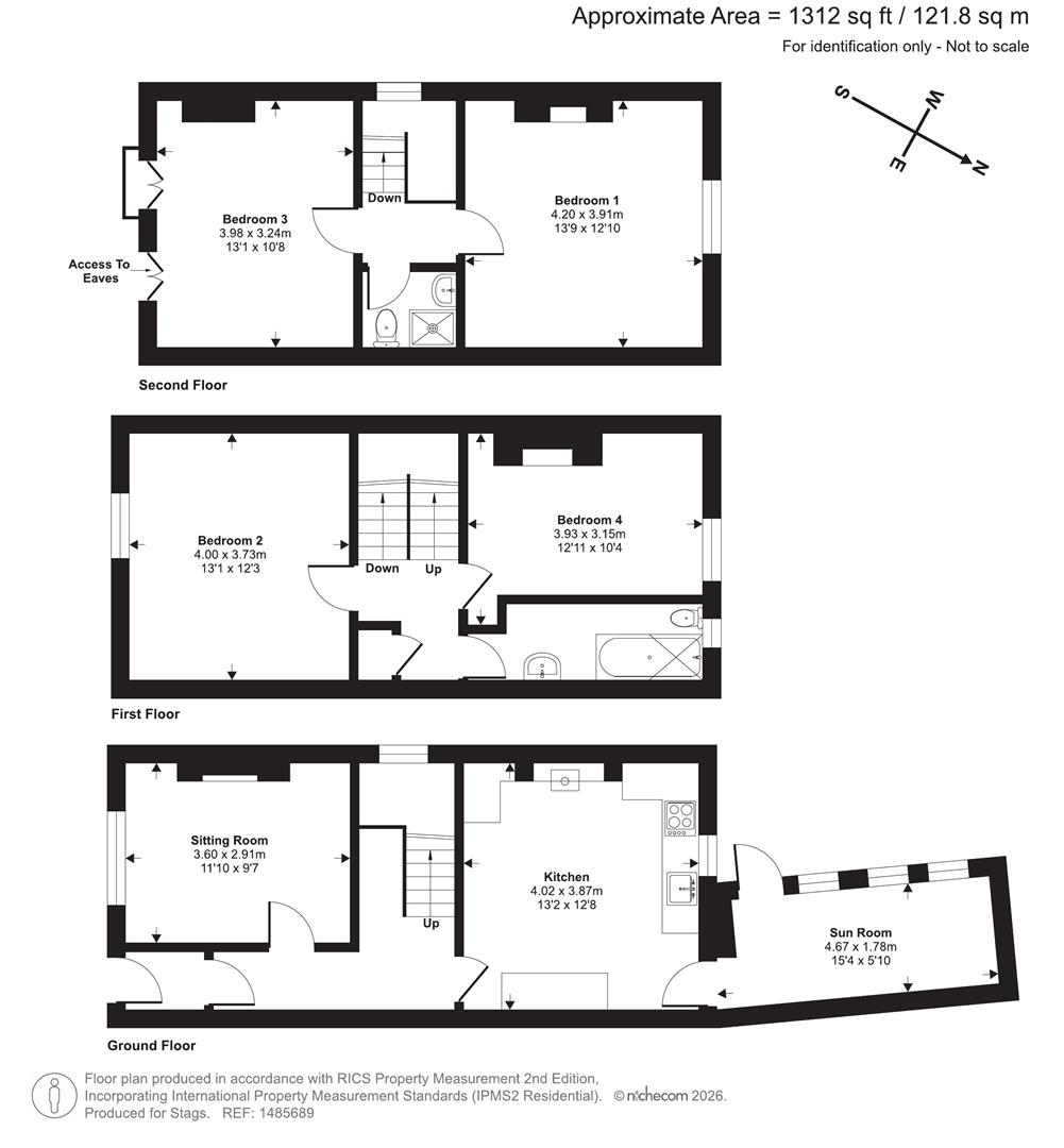 45, Torrington Street, Bideford floorplan