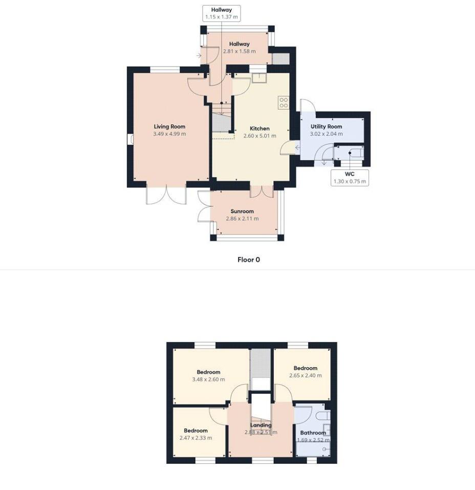 The Clicketts, Tenby floorplan
