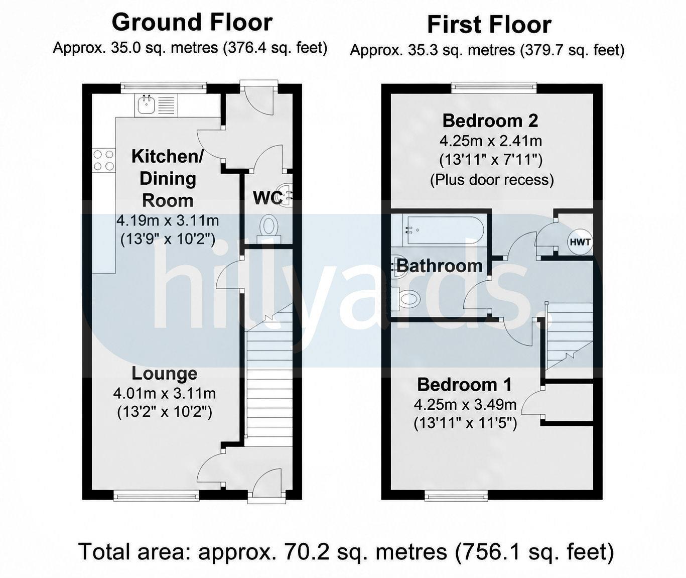 53, Birmingham Drive, Aylesbury floorplan