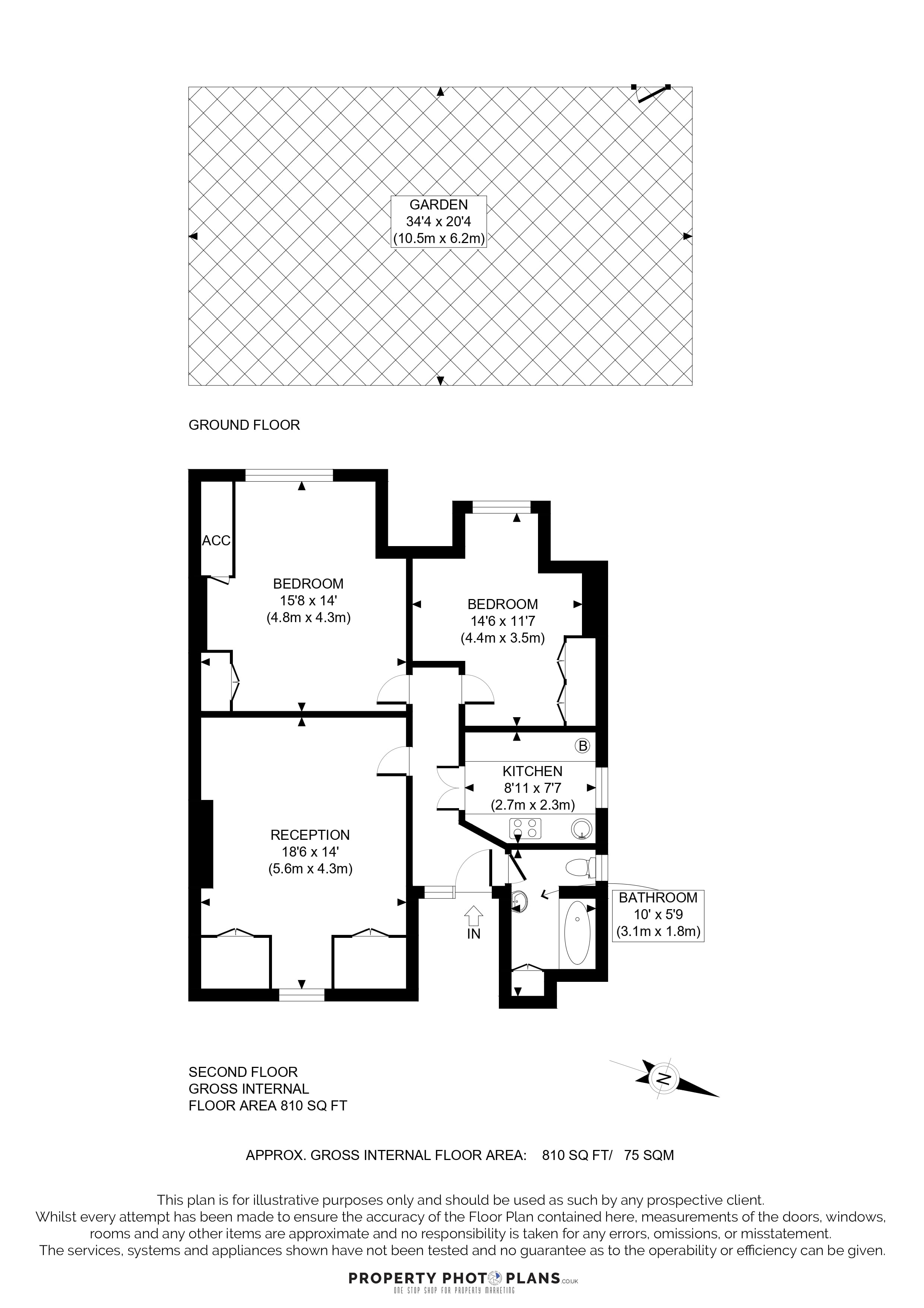 86c, Newlands Park, London floorplan