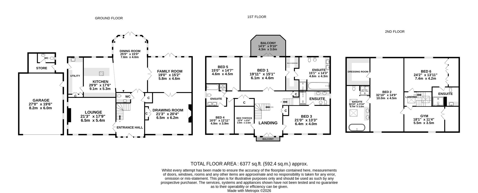 1 Eyebrook Road, Altrincham floorplan