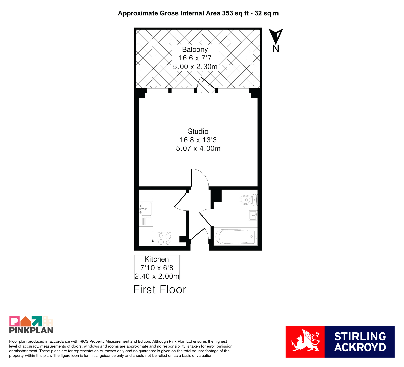Flat 4, Matisse Court, 15-18, Featherstone Street, London floorplan