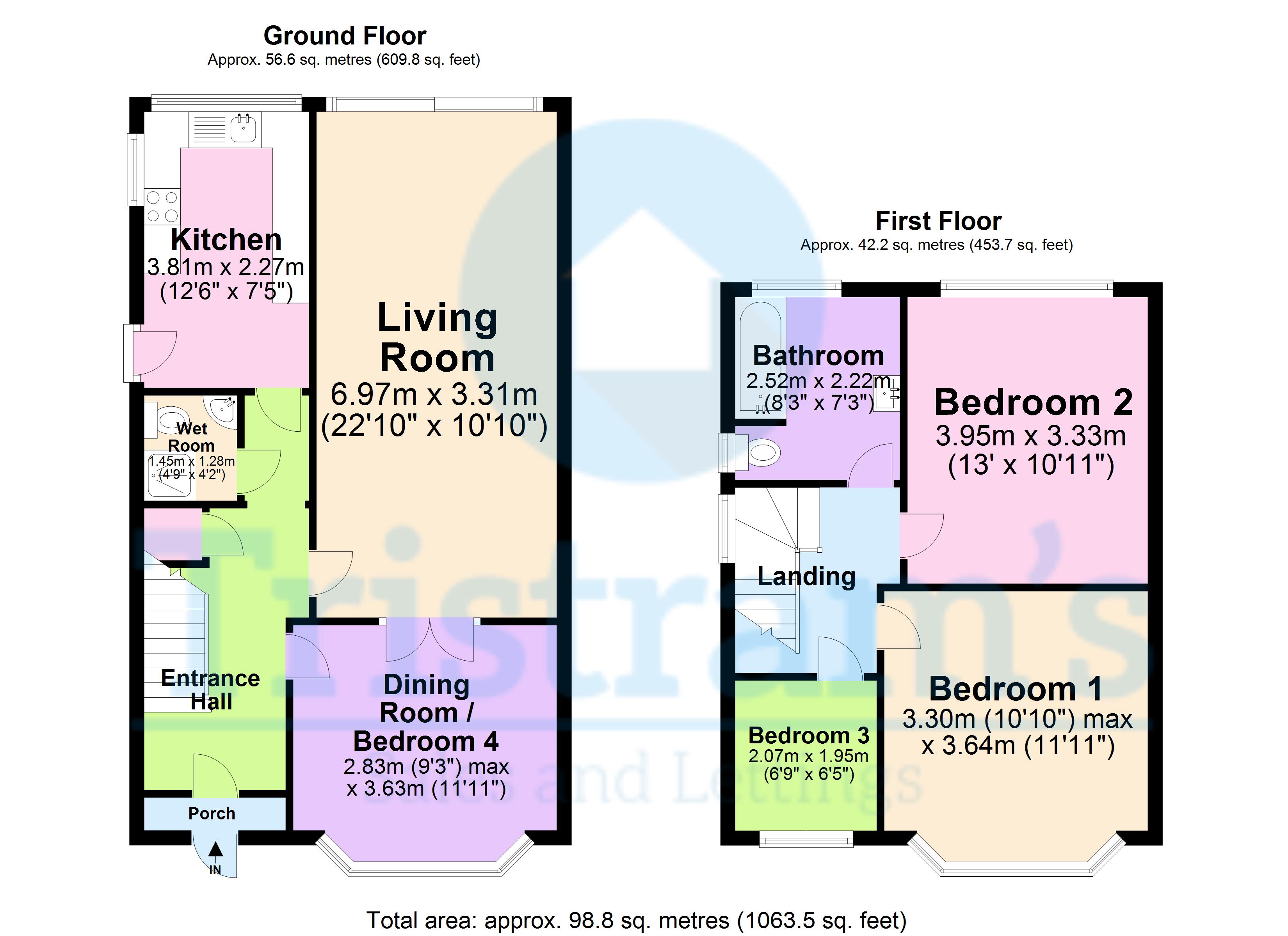 23, Seven Oaks Crescent, Nottingham floorplan