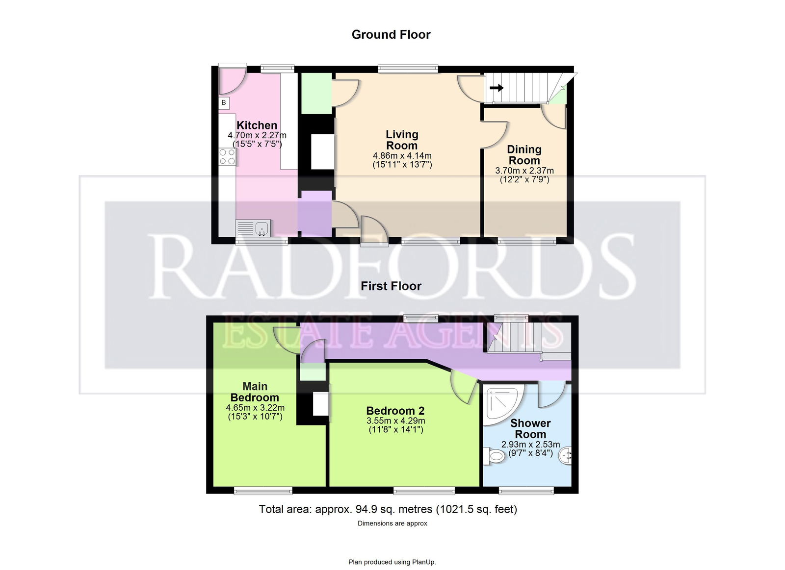 Blue House Cottages,3, Battle Lane, Marden floorplan