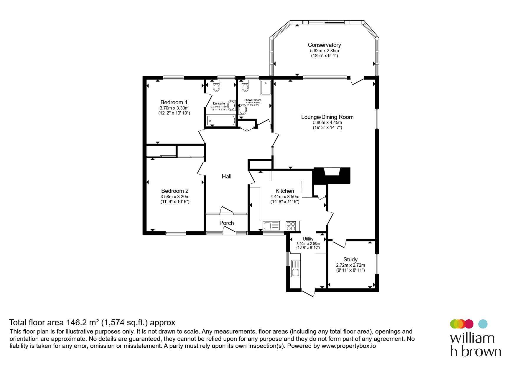 Cornerfield, Church Road, BUNGAY floorplan