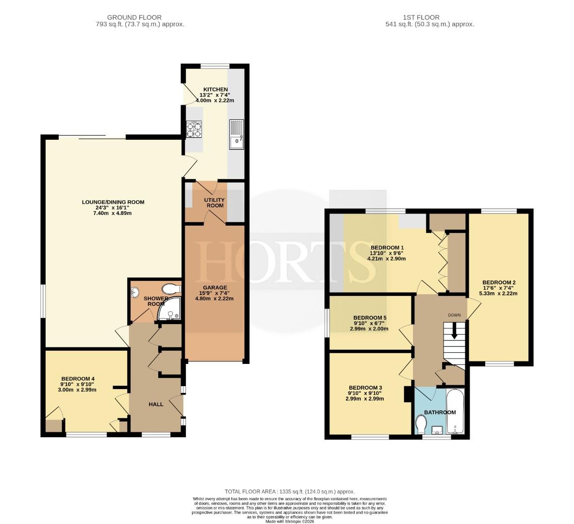 12, Sheridan Close, Rugby floorplan