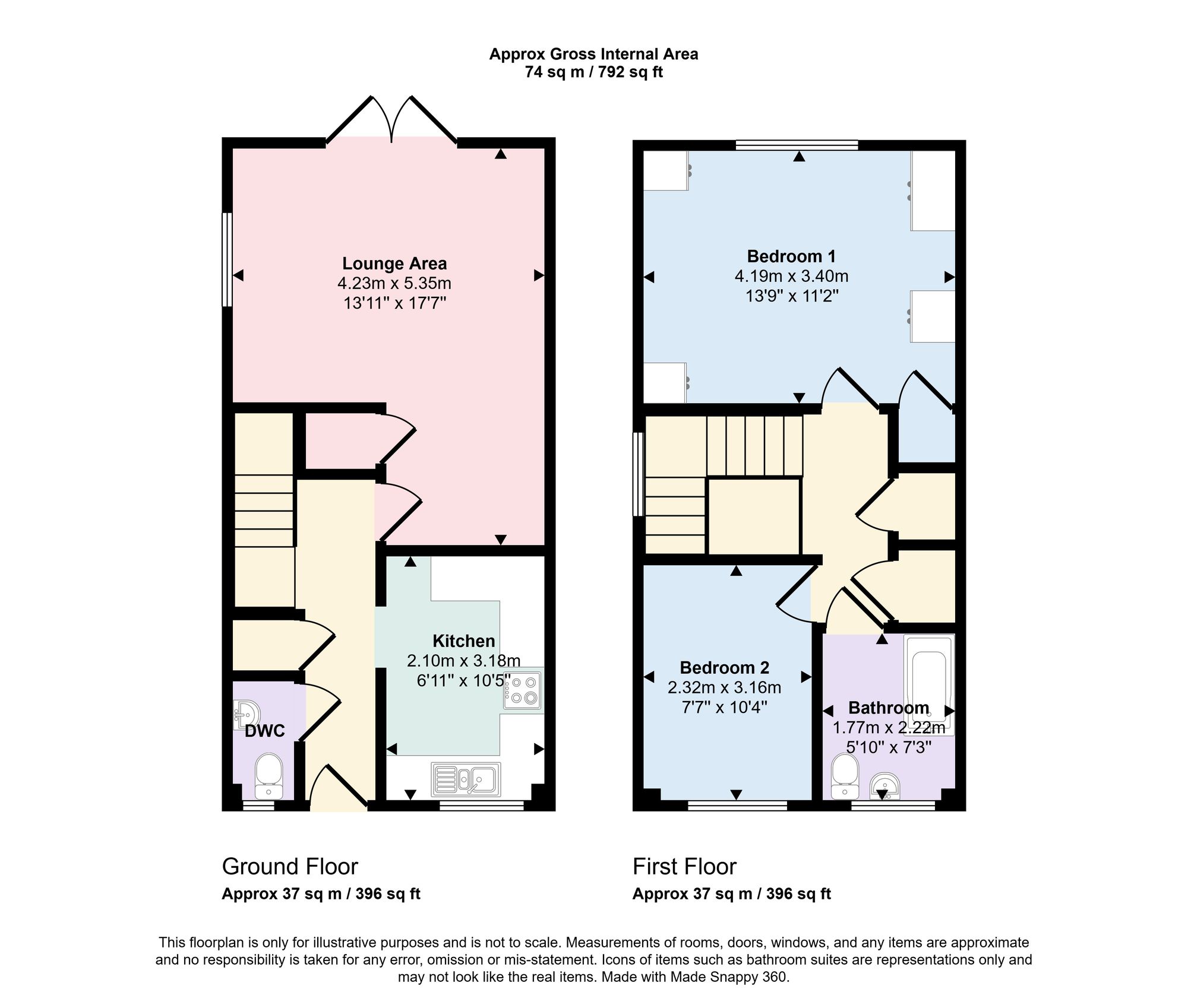 11 Cedar Court Rareridge Lane, Southampton floorplan