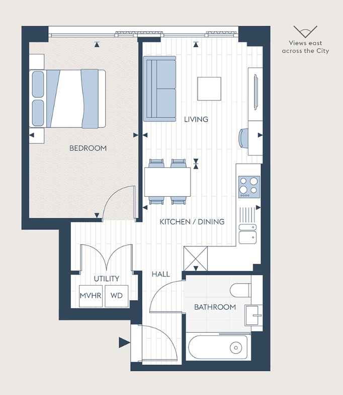 Glasswater Locks, Birmingham floorplan