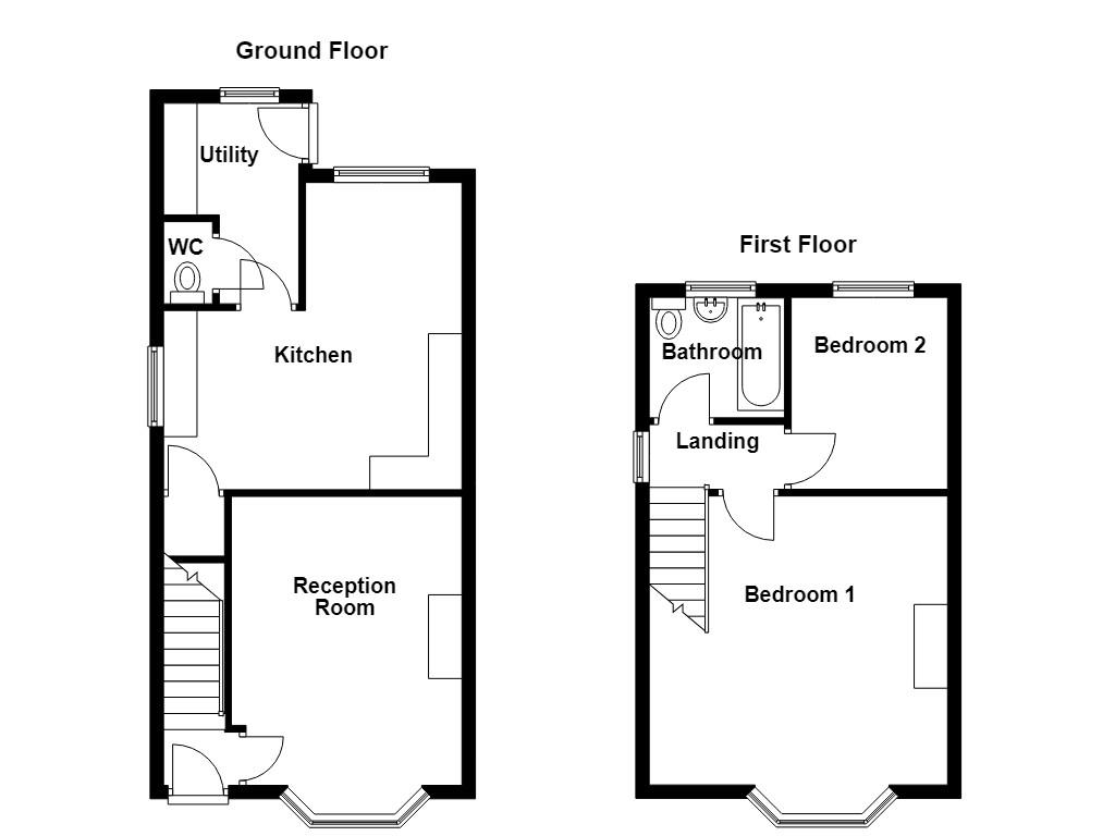 1, Wykeham Grove, Rochdale floorplan