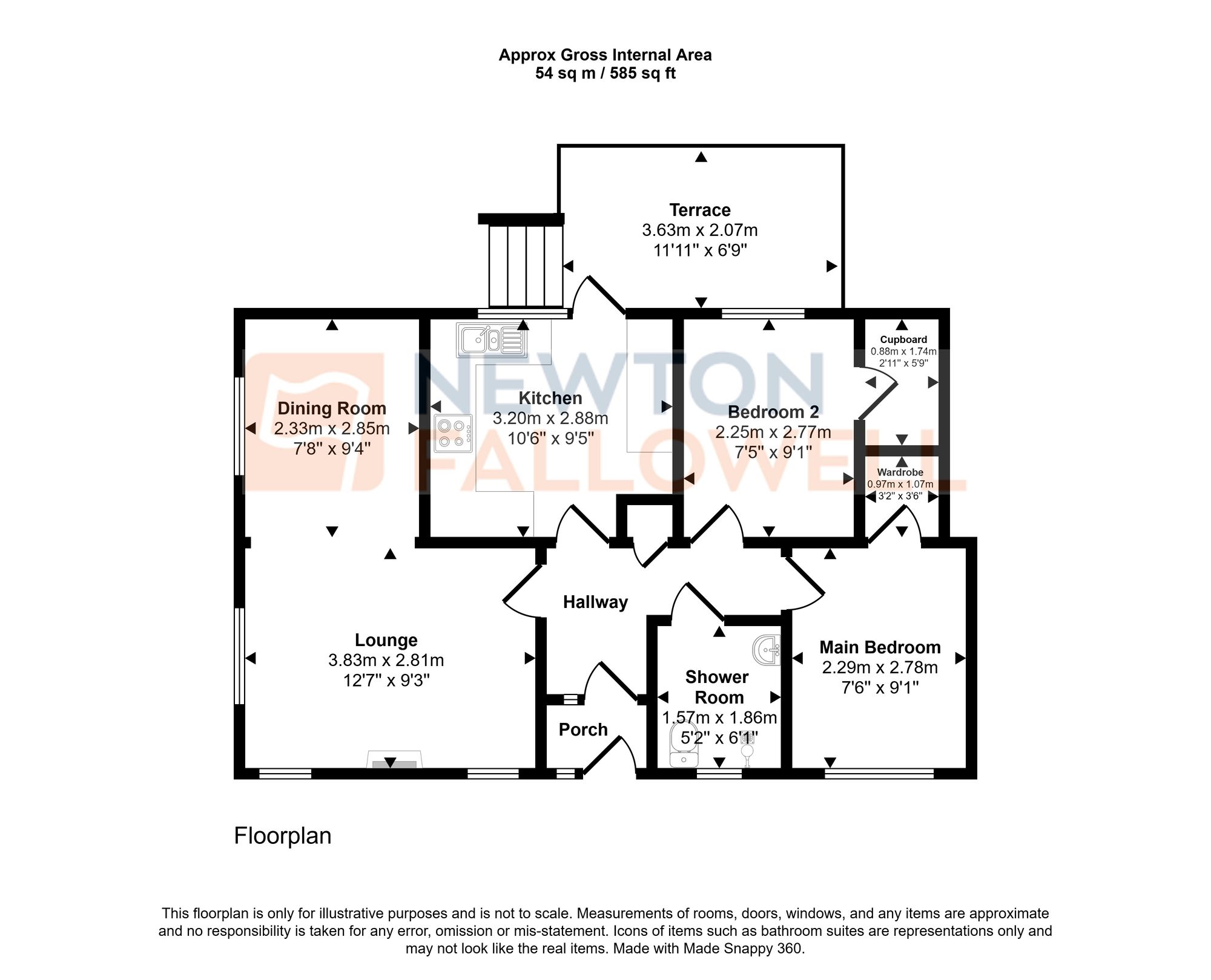 4 Norton Close Severn Gorge Park, Telford floorplan