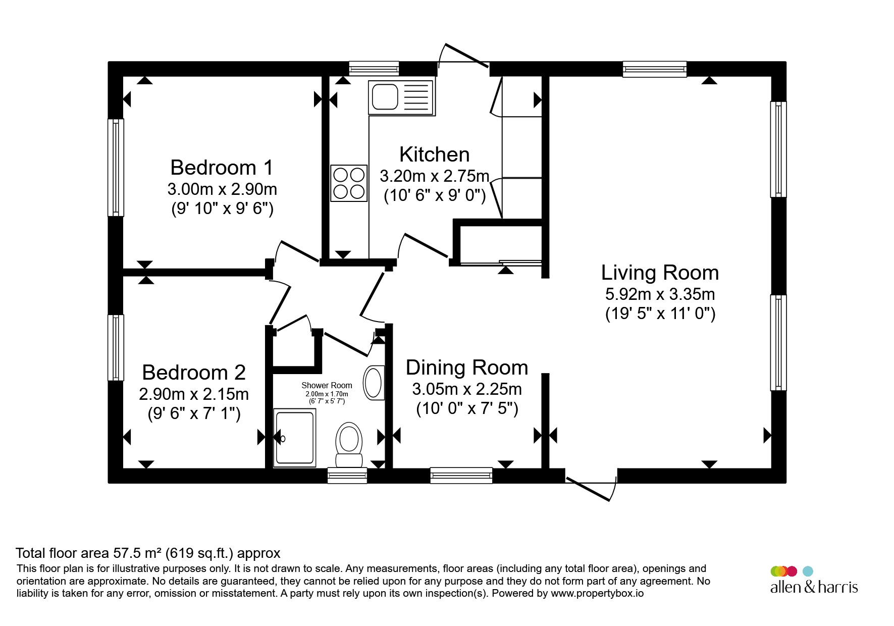 81, Quarry Rock Gardens, Bath floorplan