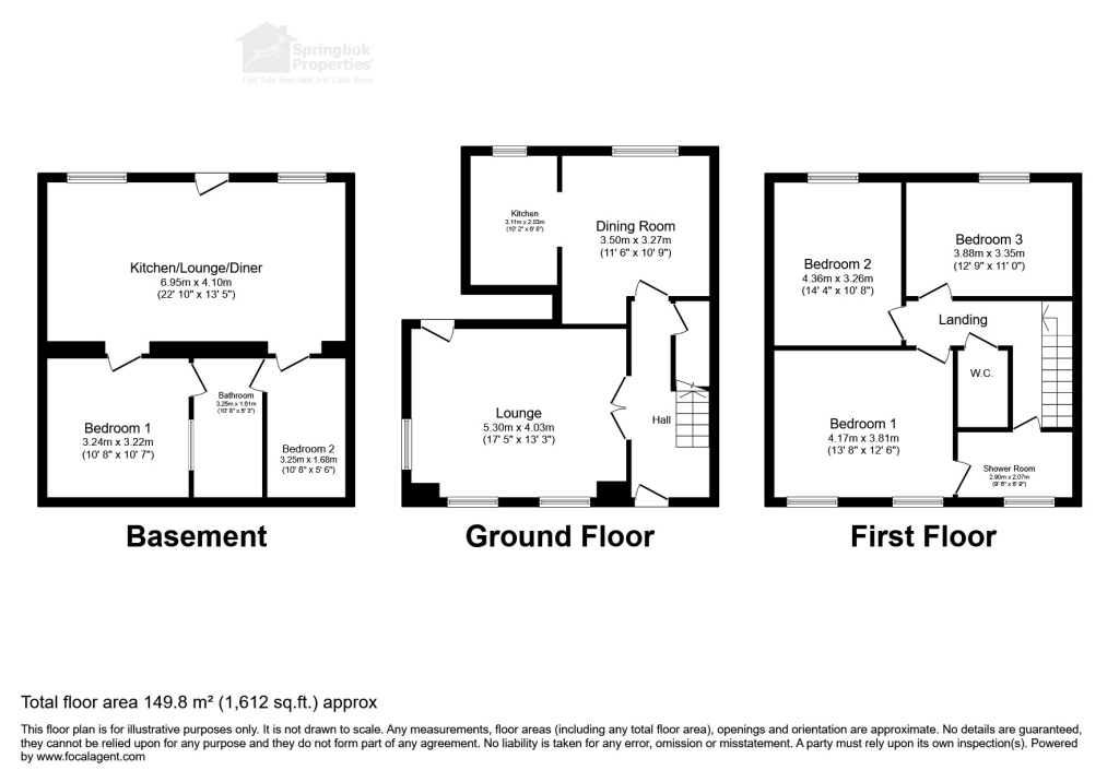 142, Cwimammon Road, Ammanford floorplan