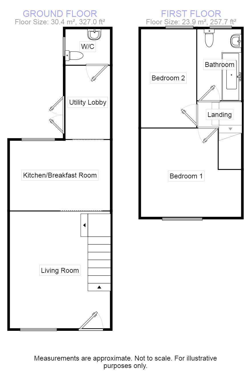 2 Bedrooms Terraced house for sale in Ferry Road, Rye TN31