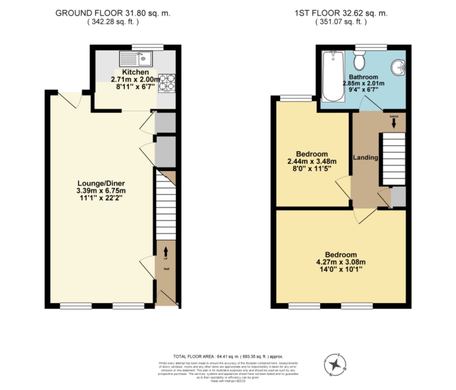 12, Peter Street, Folkestone floorplan