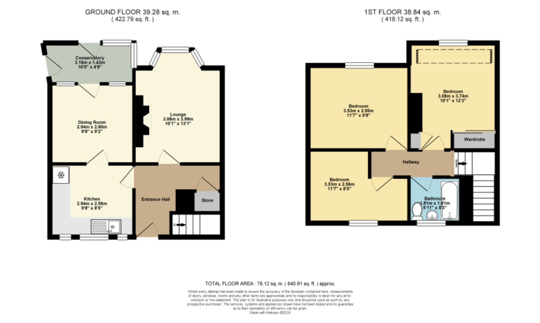 139, Rectory Road, Kent floorplan