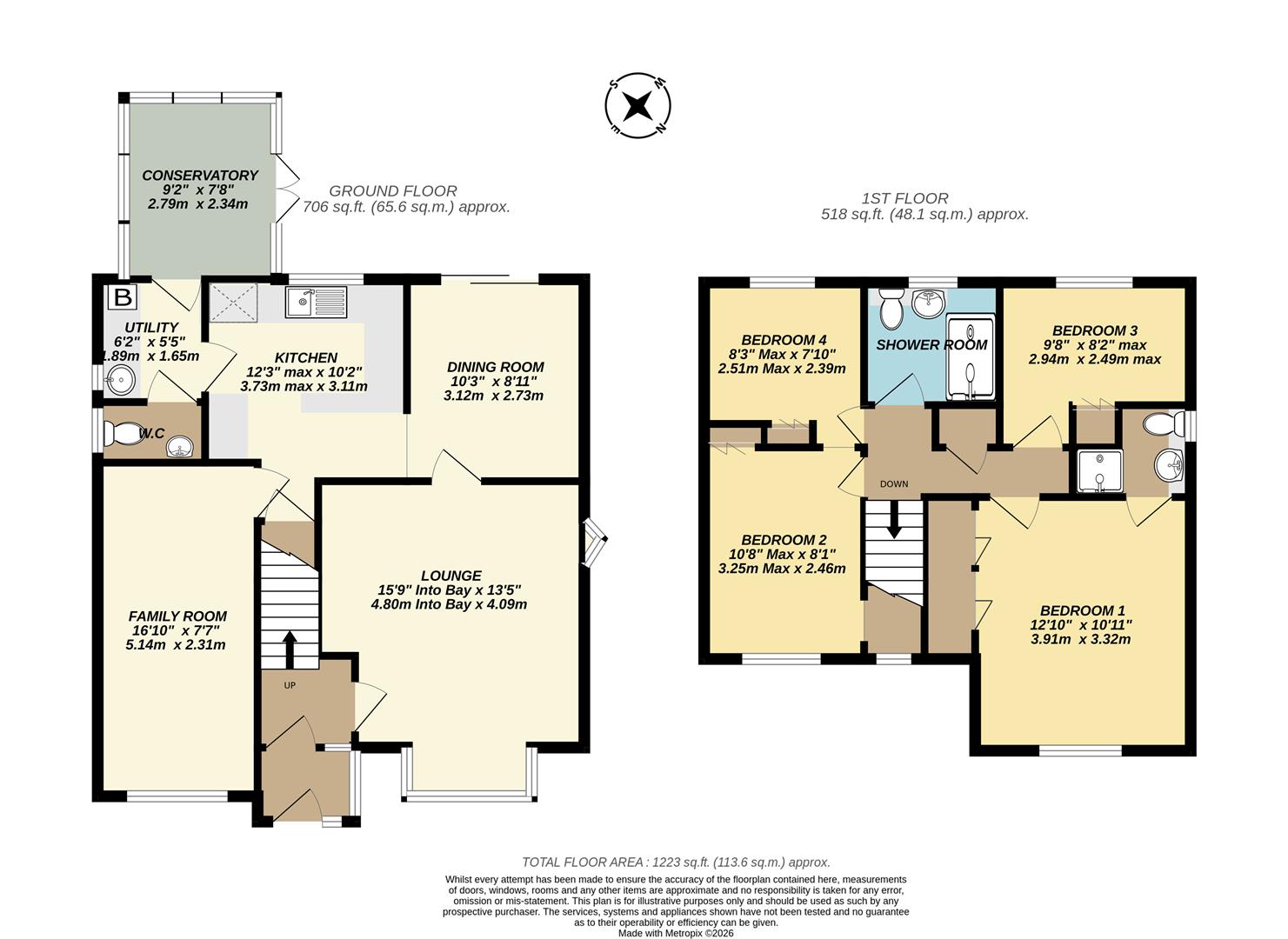 2, Forge Fields, Swindon floorplan