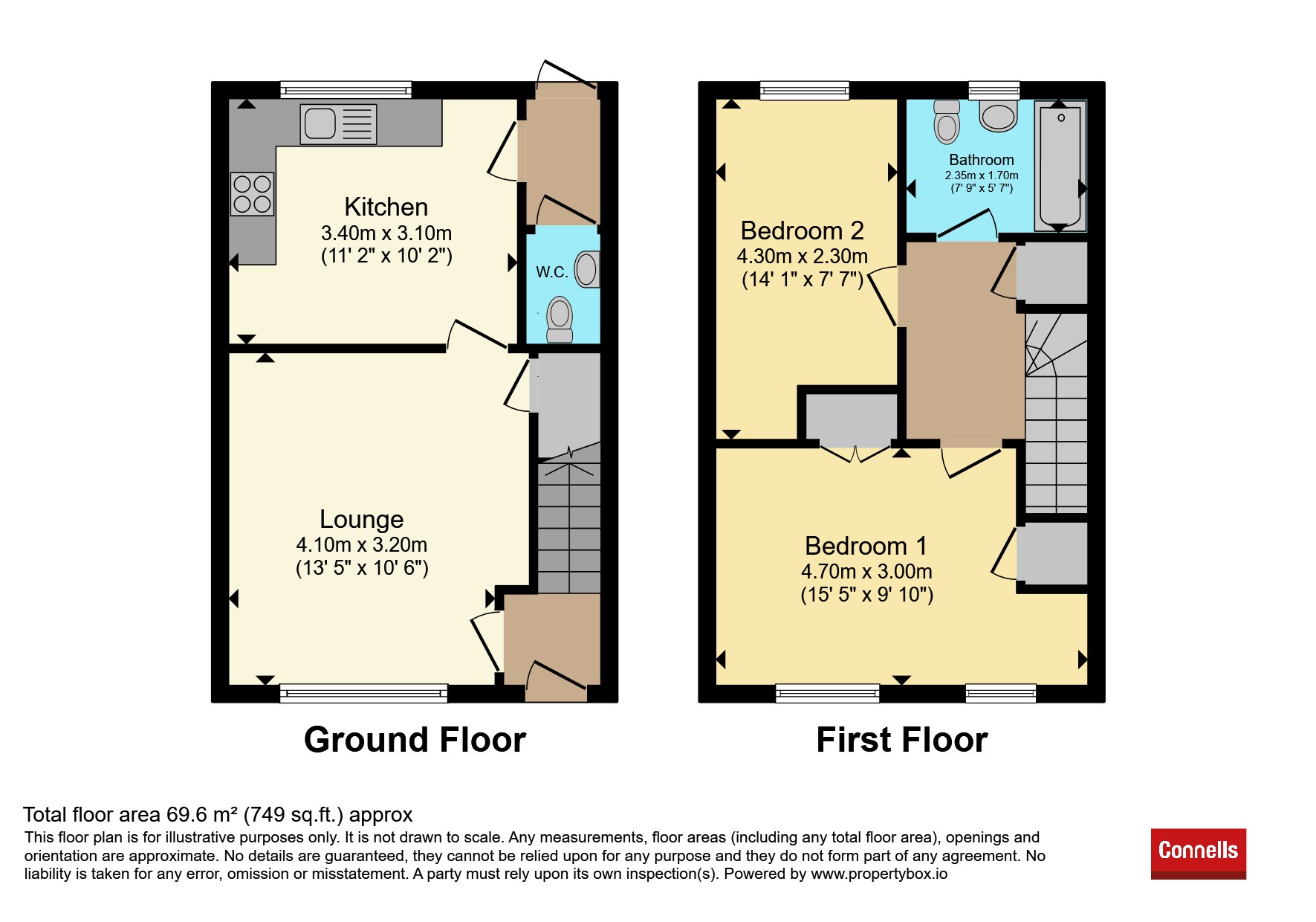 87, Park Prewett Road, Basingstoke floorplan