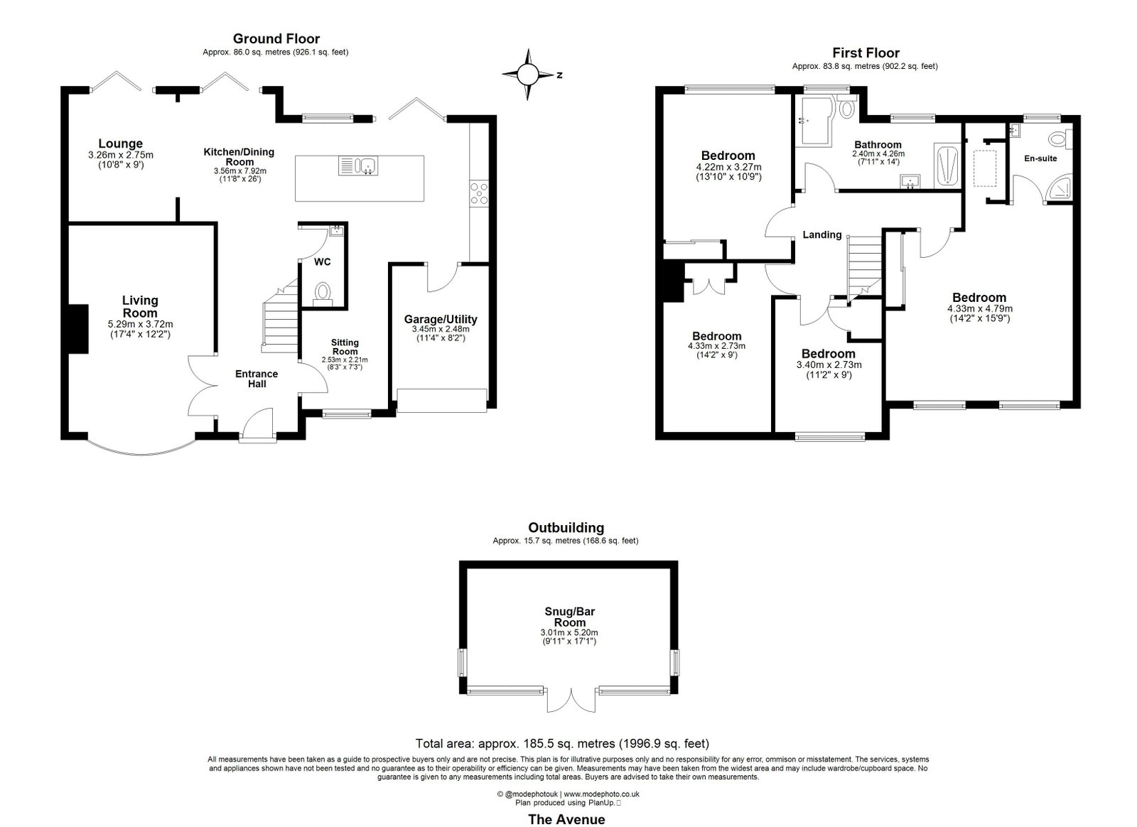 45, The Avenue, Billericay floorplan