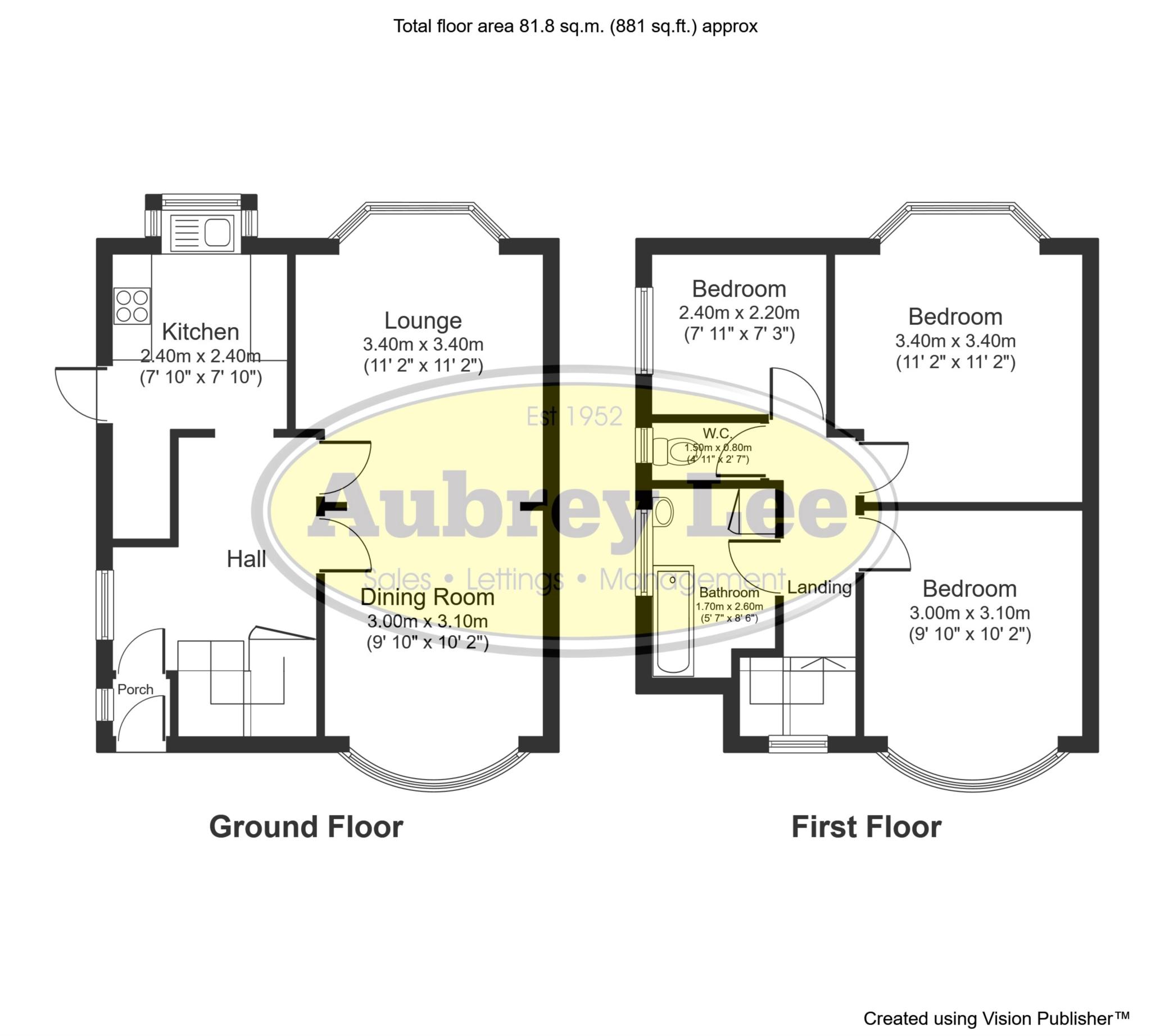 7, Hillcrest Road, Manchester floorplan