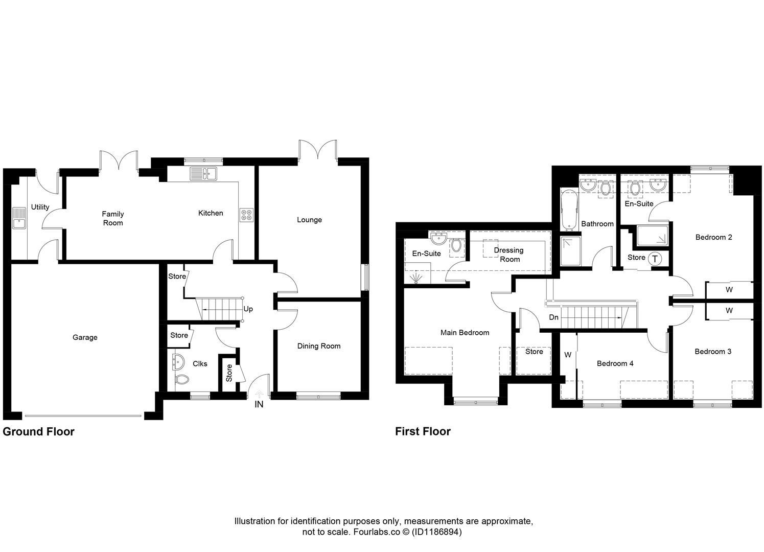 61, Balgeddie Park, Glenrothes floorplan
