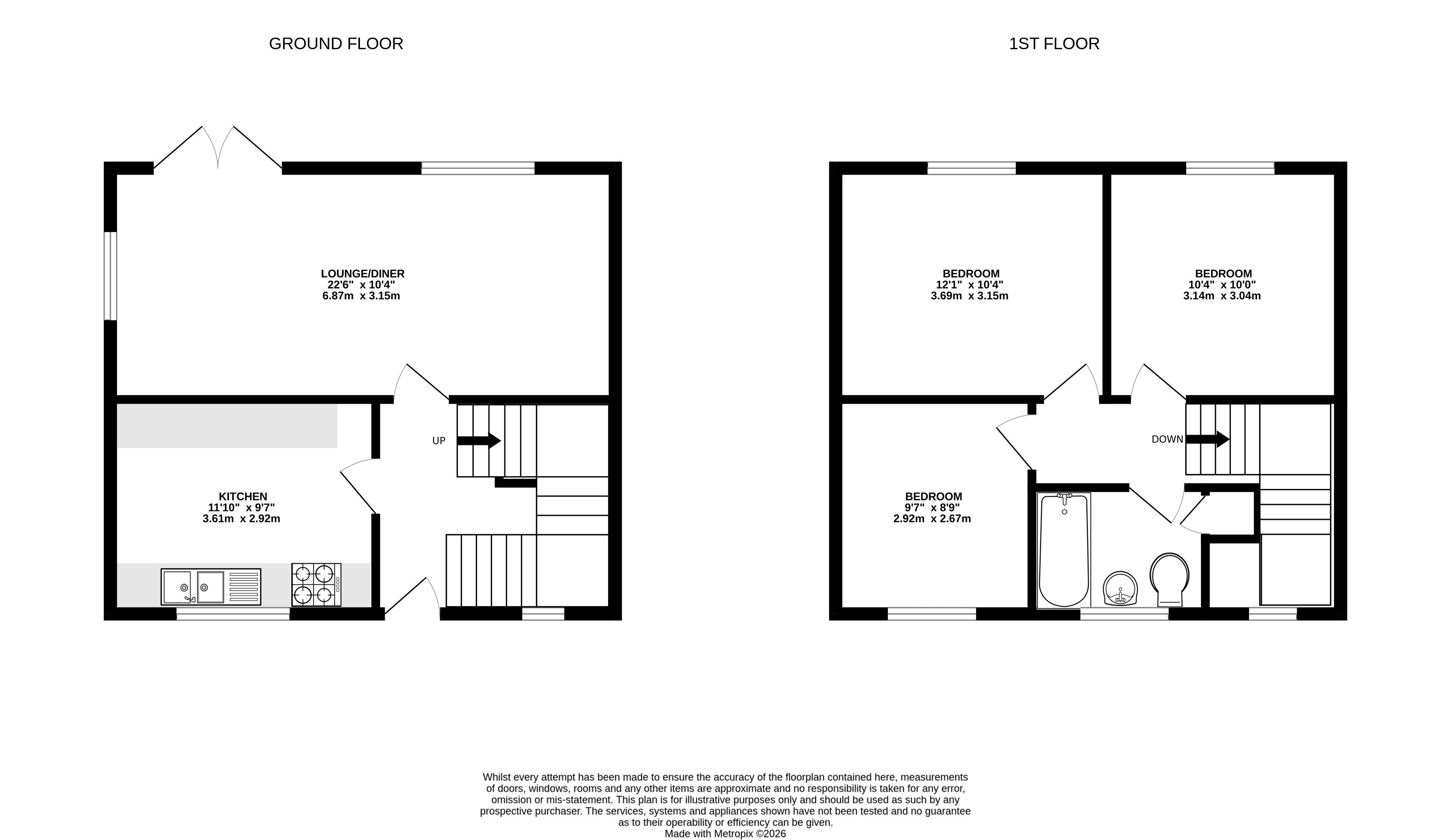 Long Mynd,, Hale Reeds, Surrey floorplan