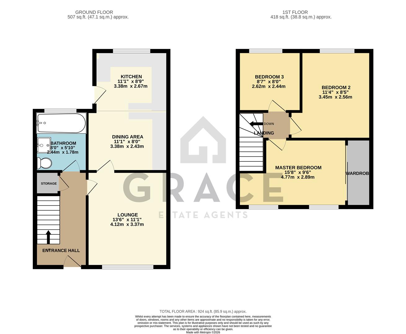 199, Henniker Road, Ipswich floorplan
