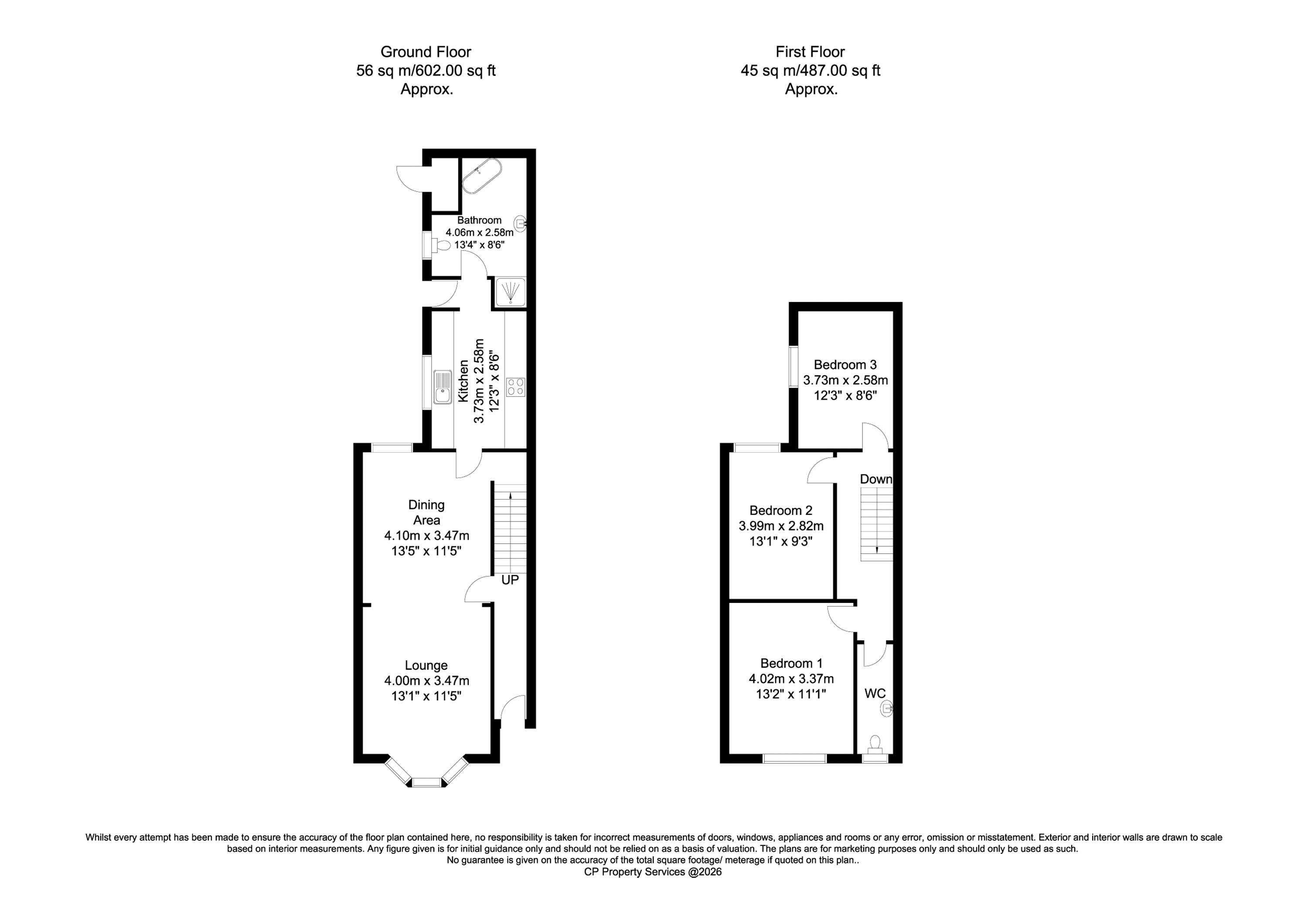49, Gordon Street, Gainsborough floorplan