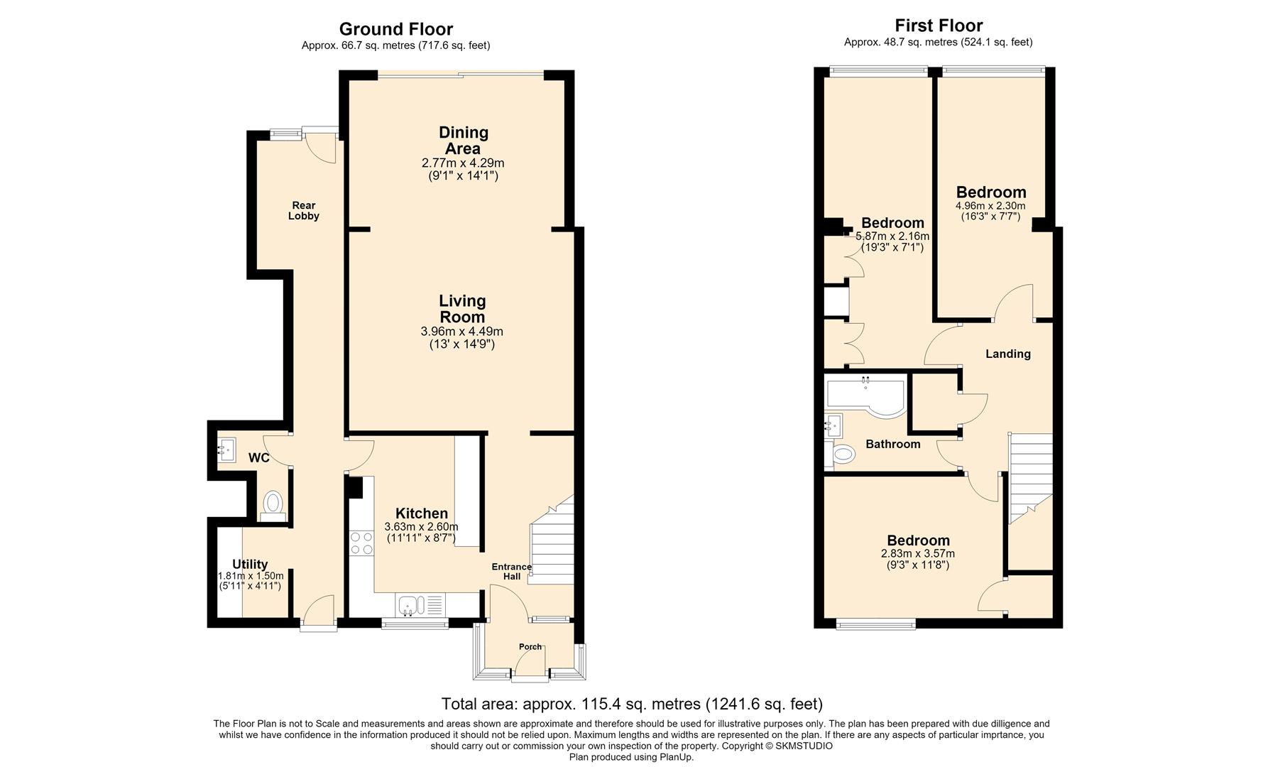 32, Mendip Way, Hemel Hempstead floorplan